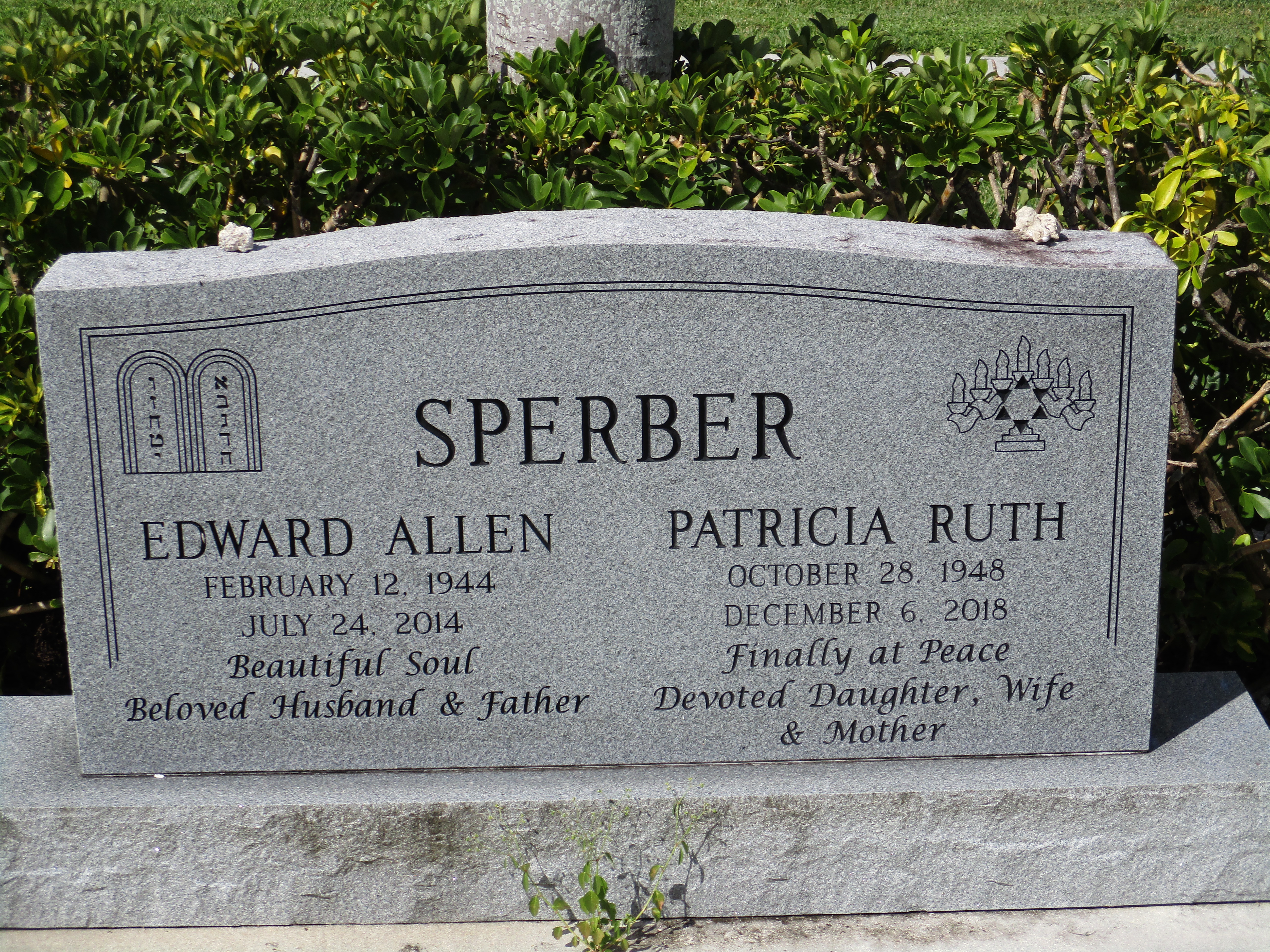 Patricia Ruth Sperber Patricia Ruth Sperber
