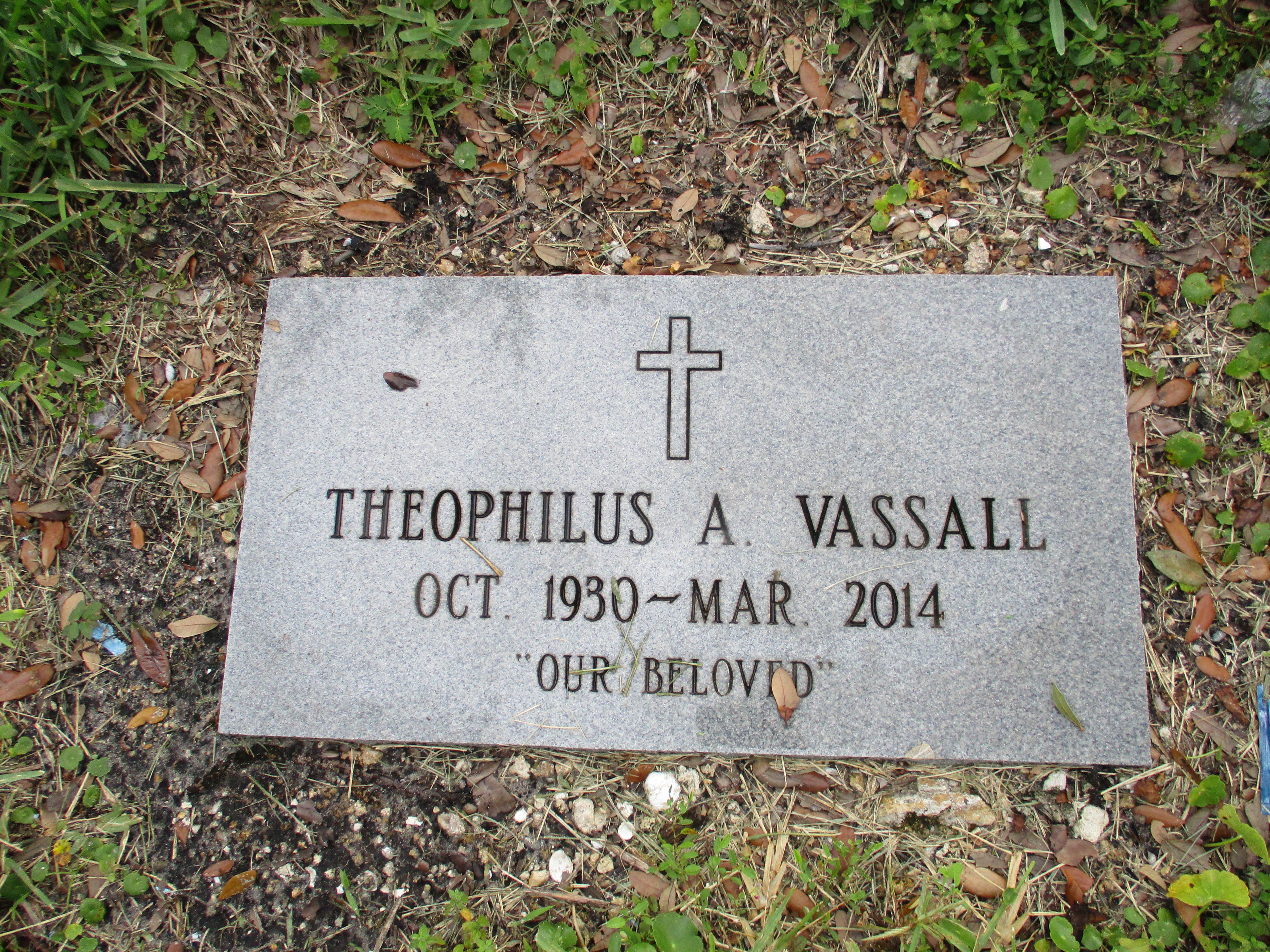 Theophilus A Vassall