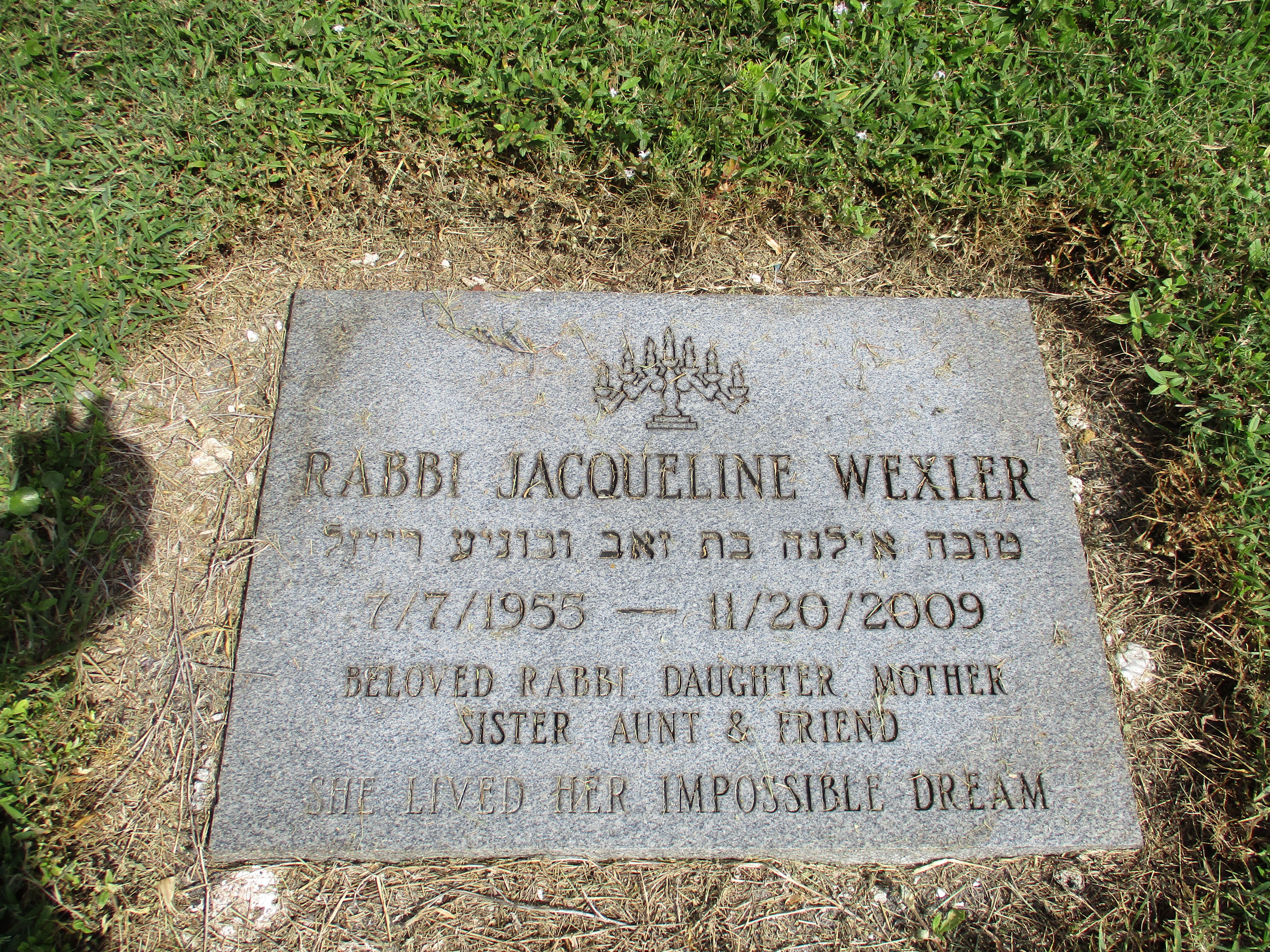 Rabbi Jacqueline Wexler