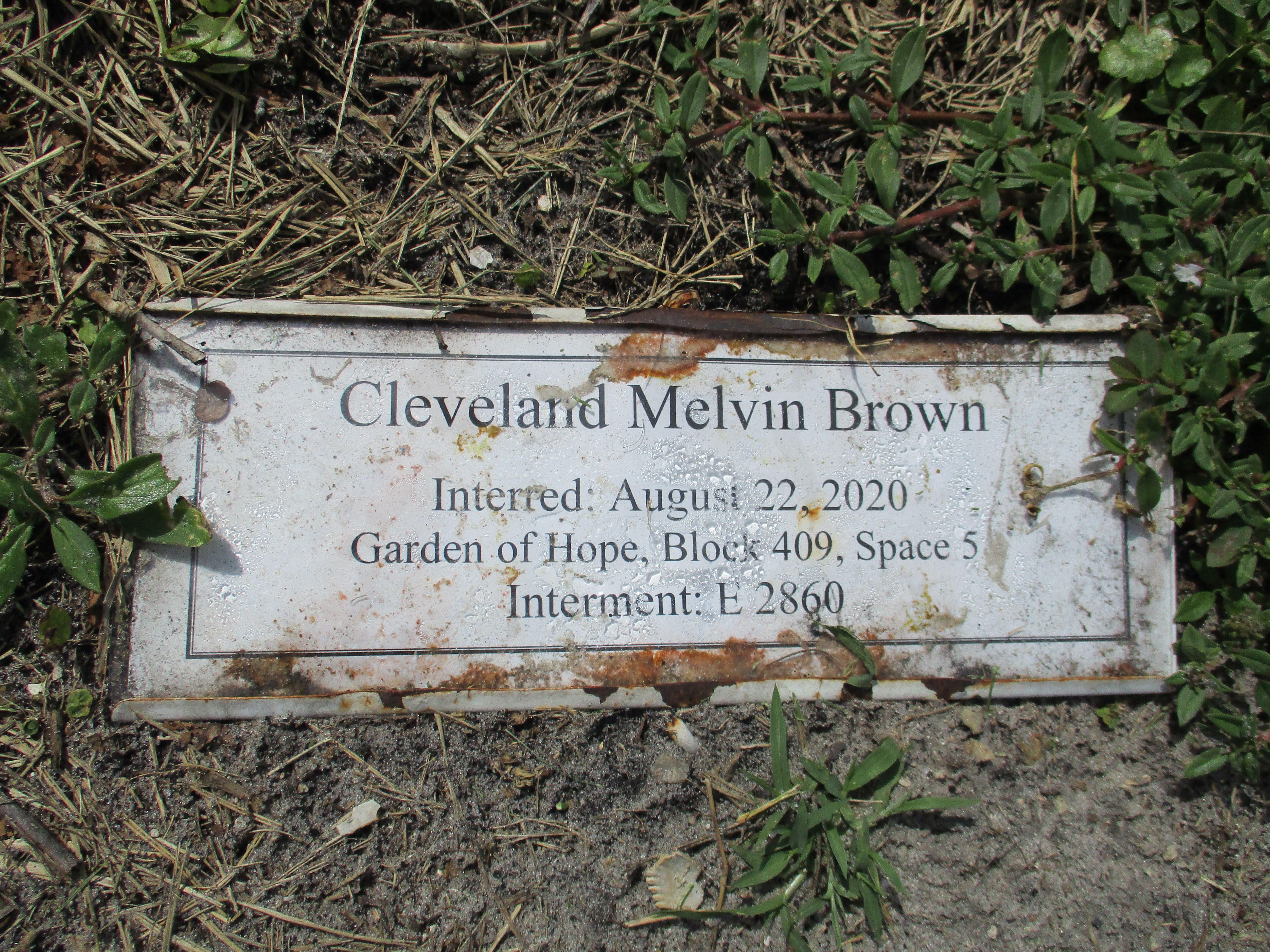Cleveland Melvin Brown