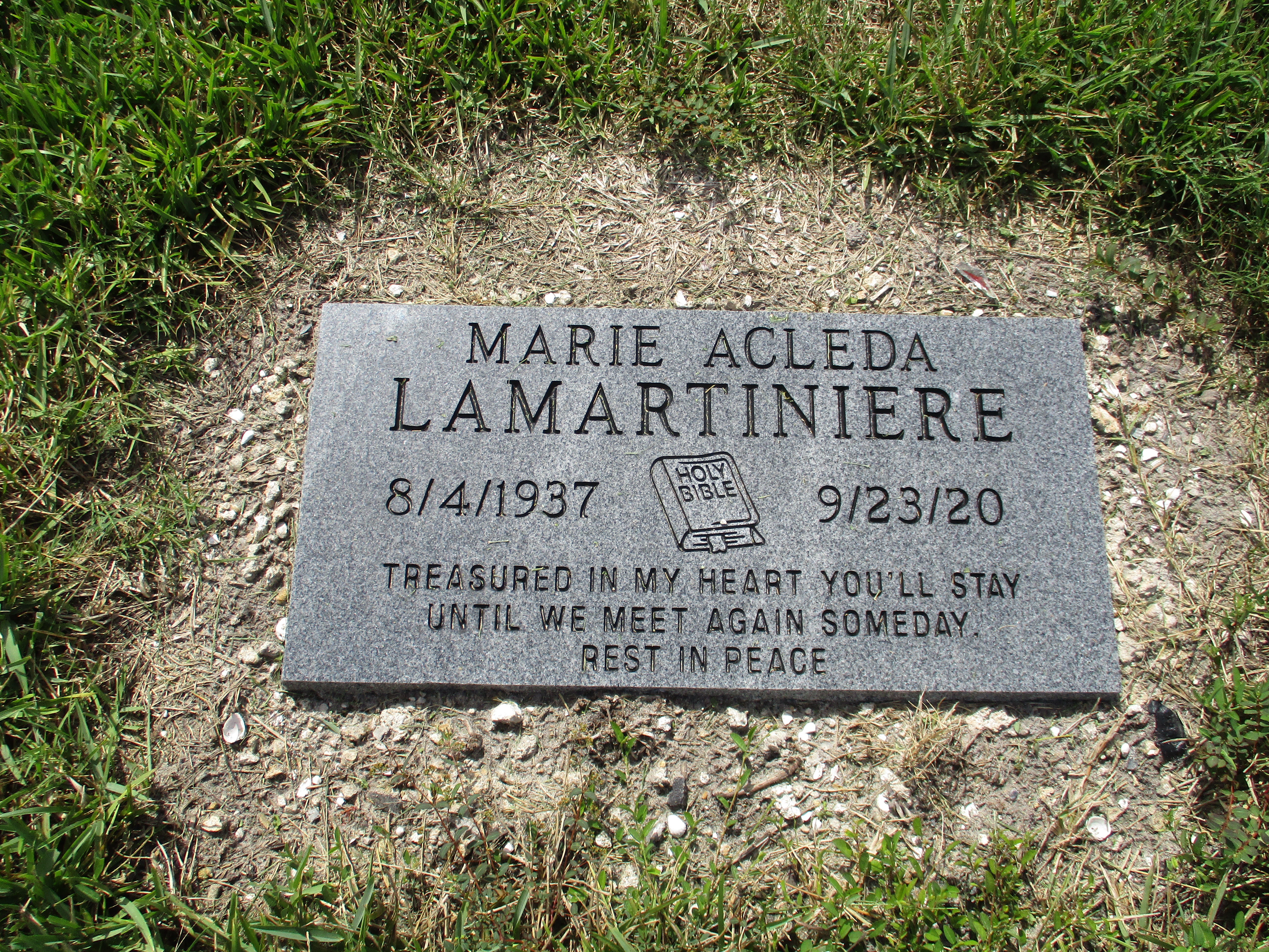Marie Acleda Lamartiniere