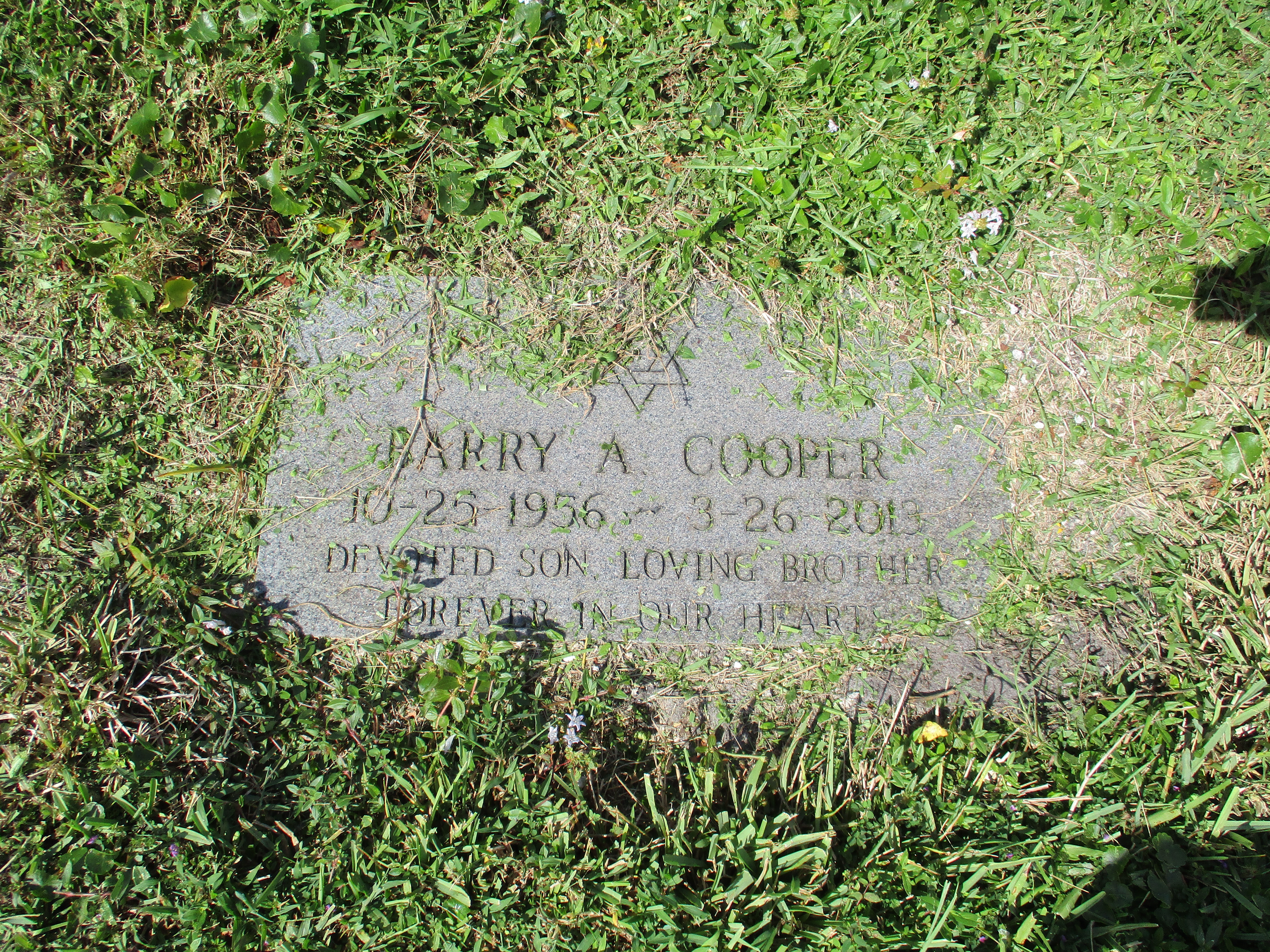 Barry A Cooper