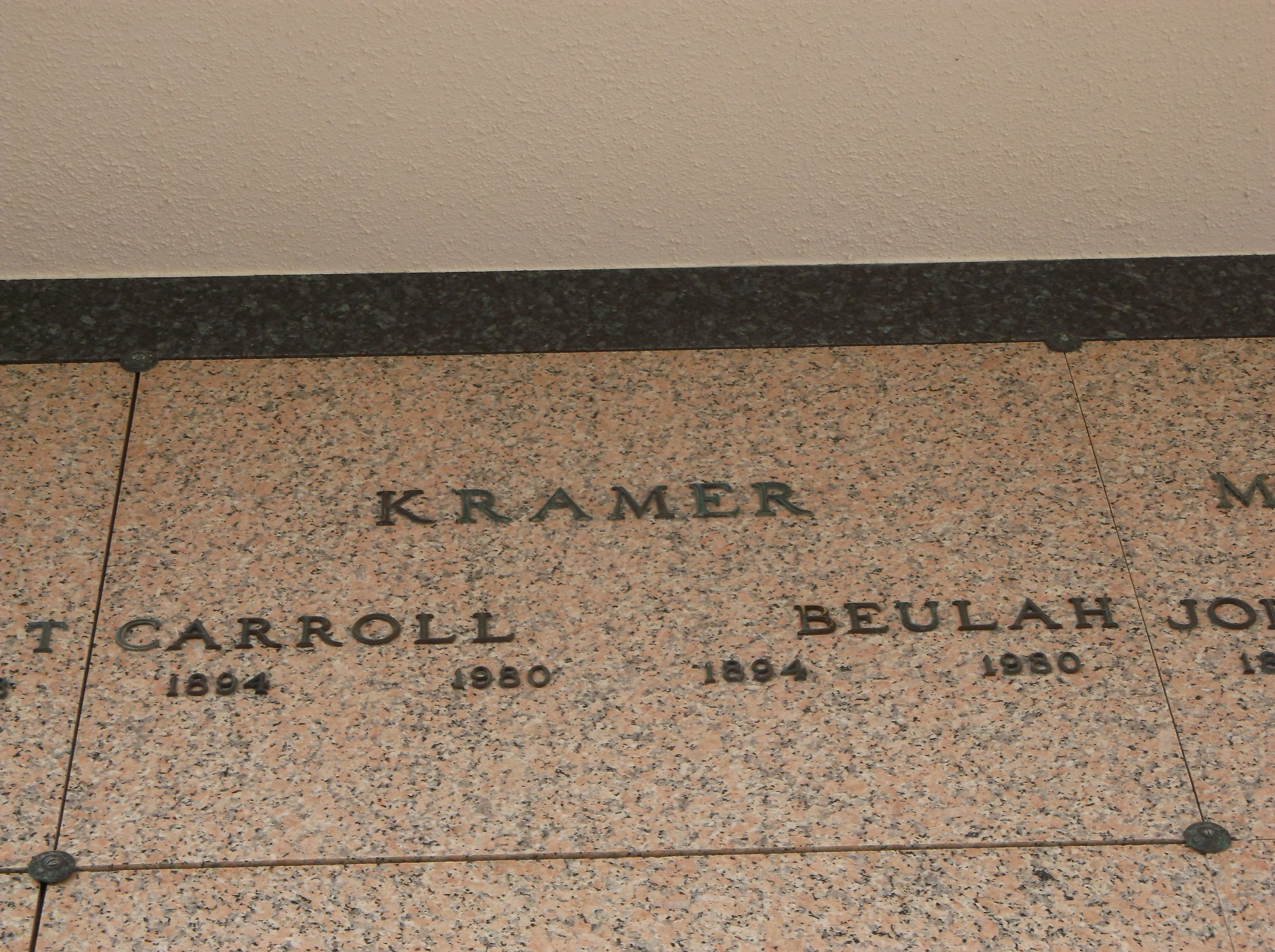 Carroll Kramer