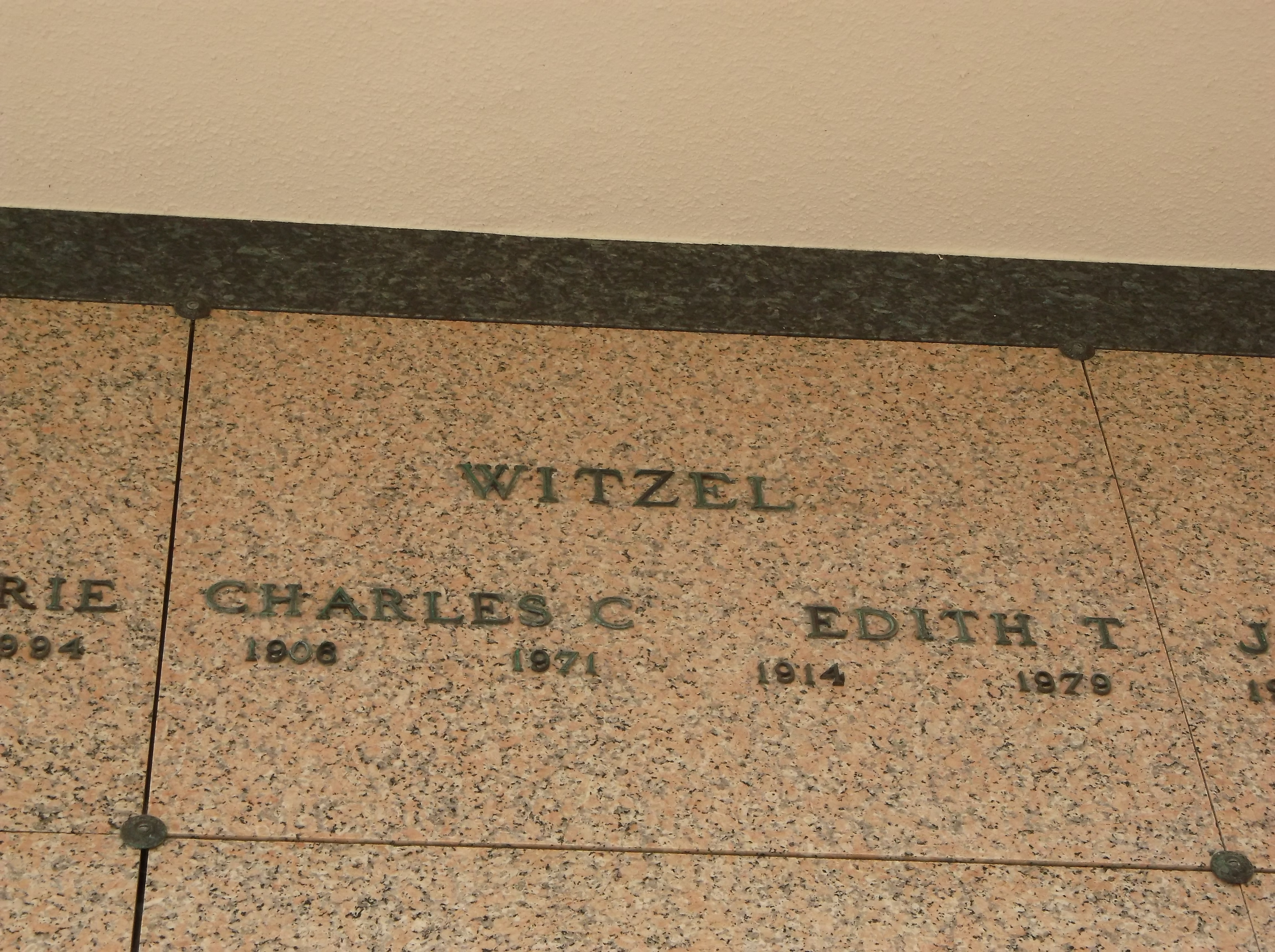 Edith T Witzel