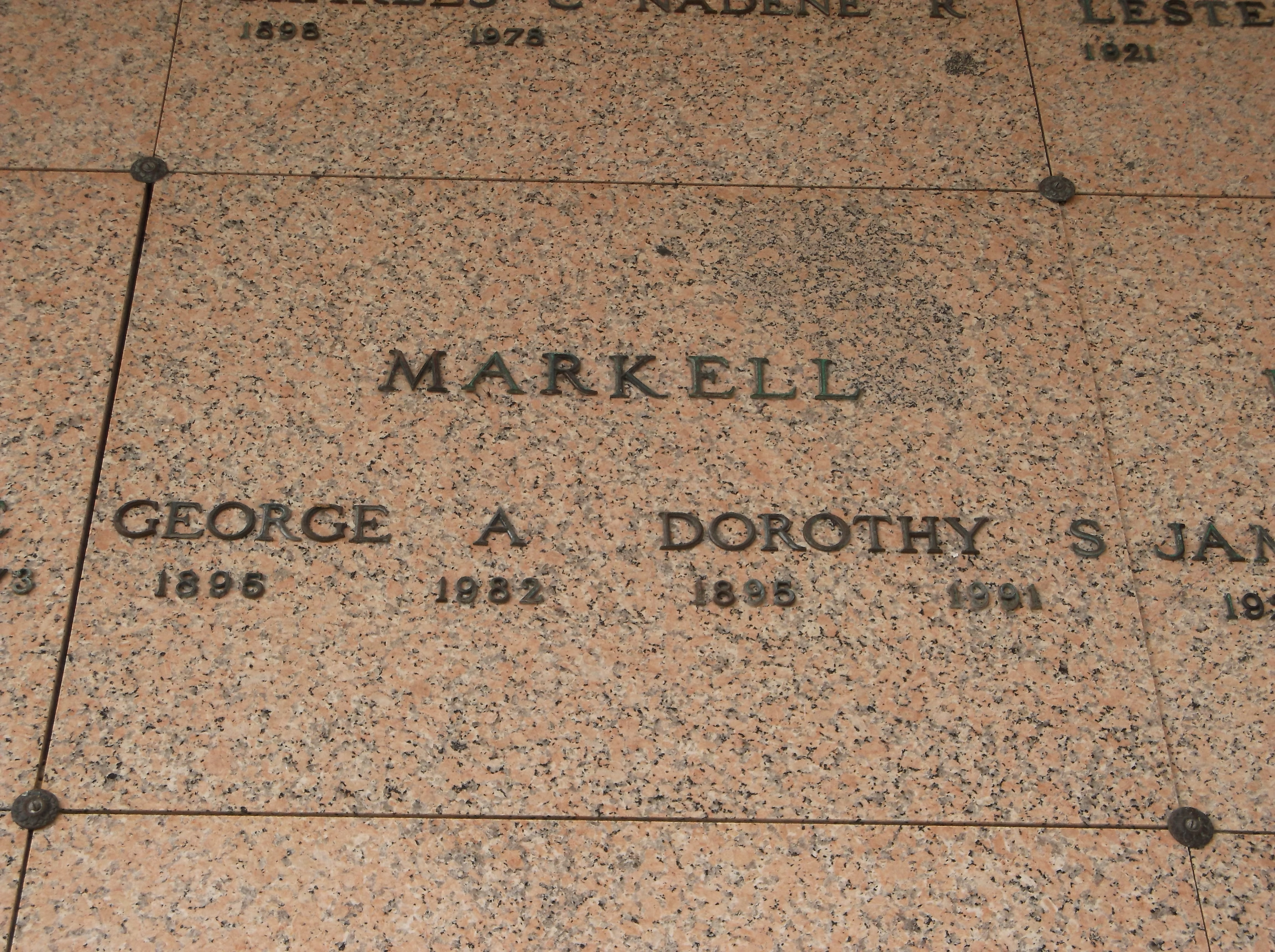 George A Markell