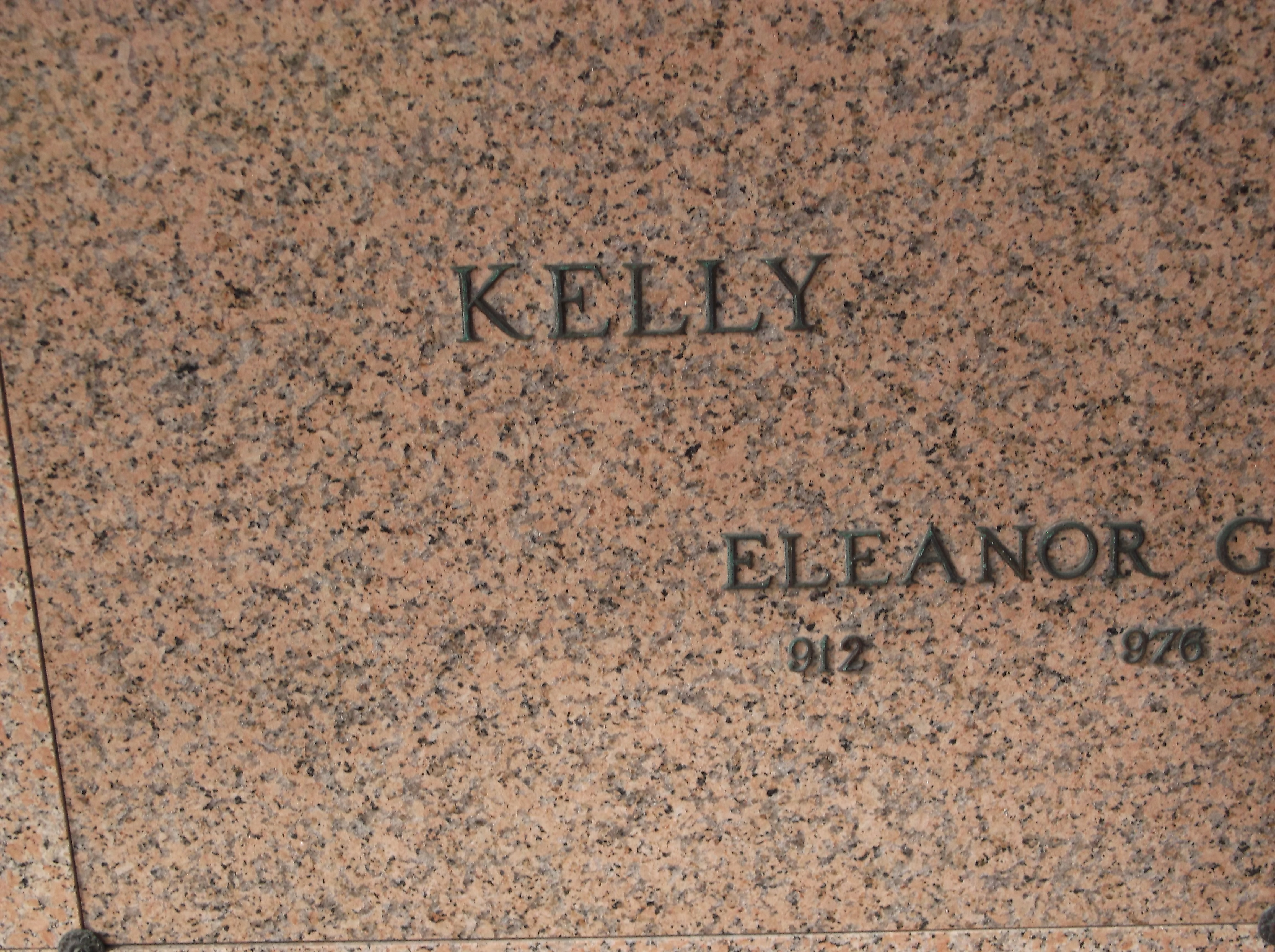 Eleanor G Kelly