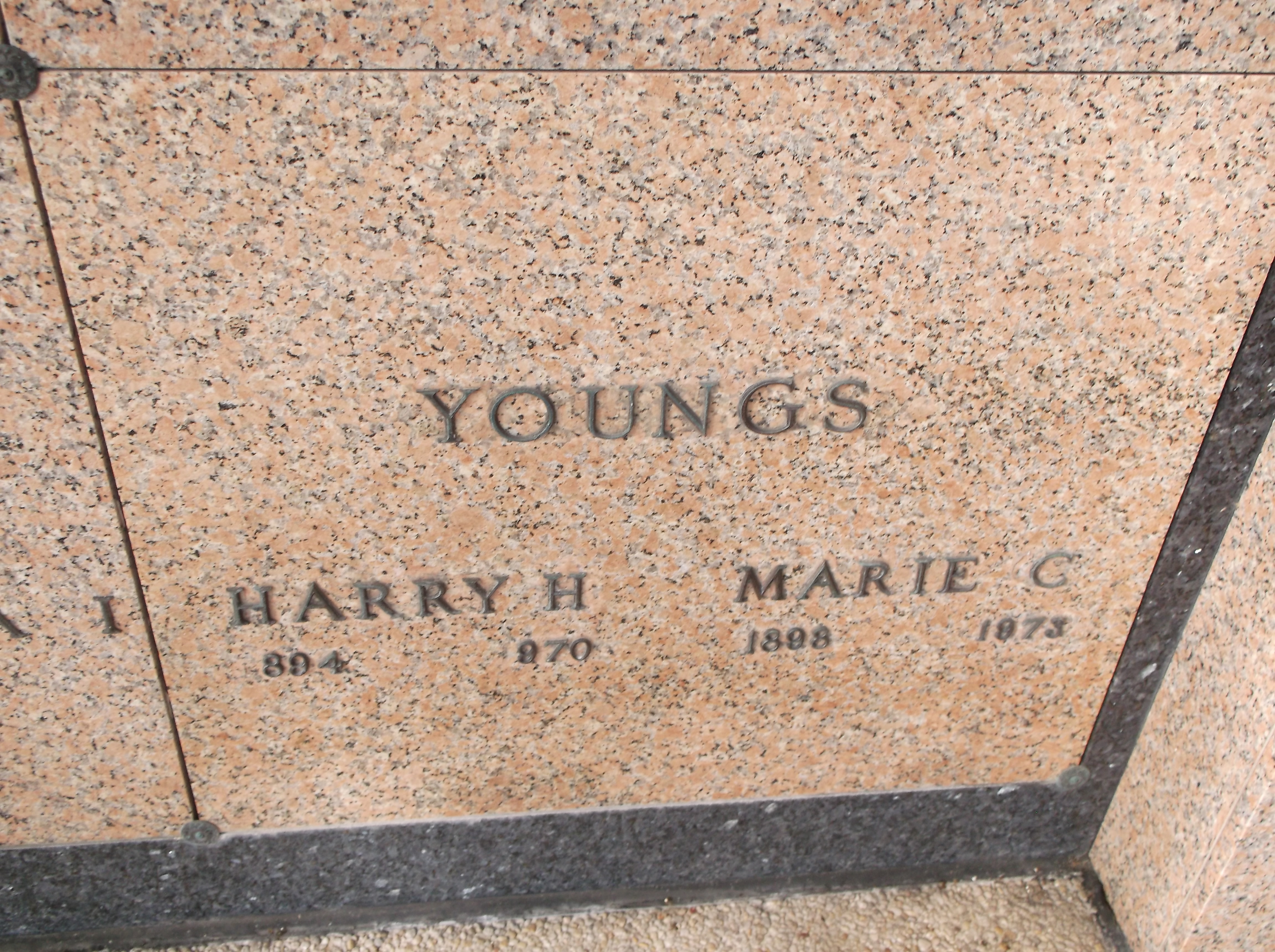 Marie C Youngs