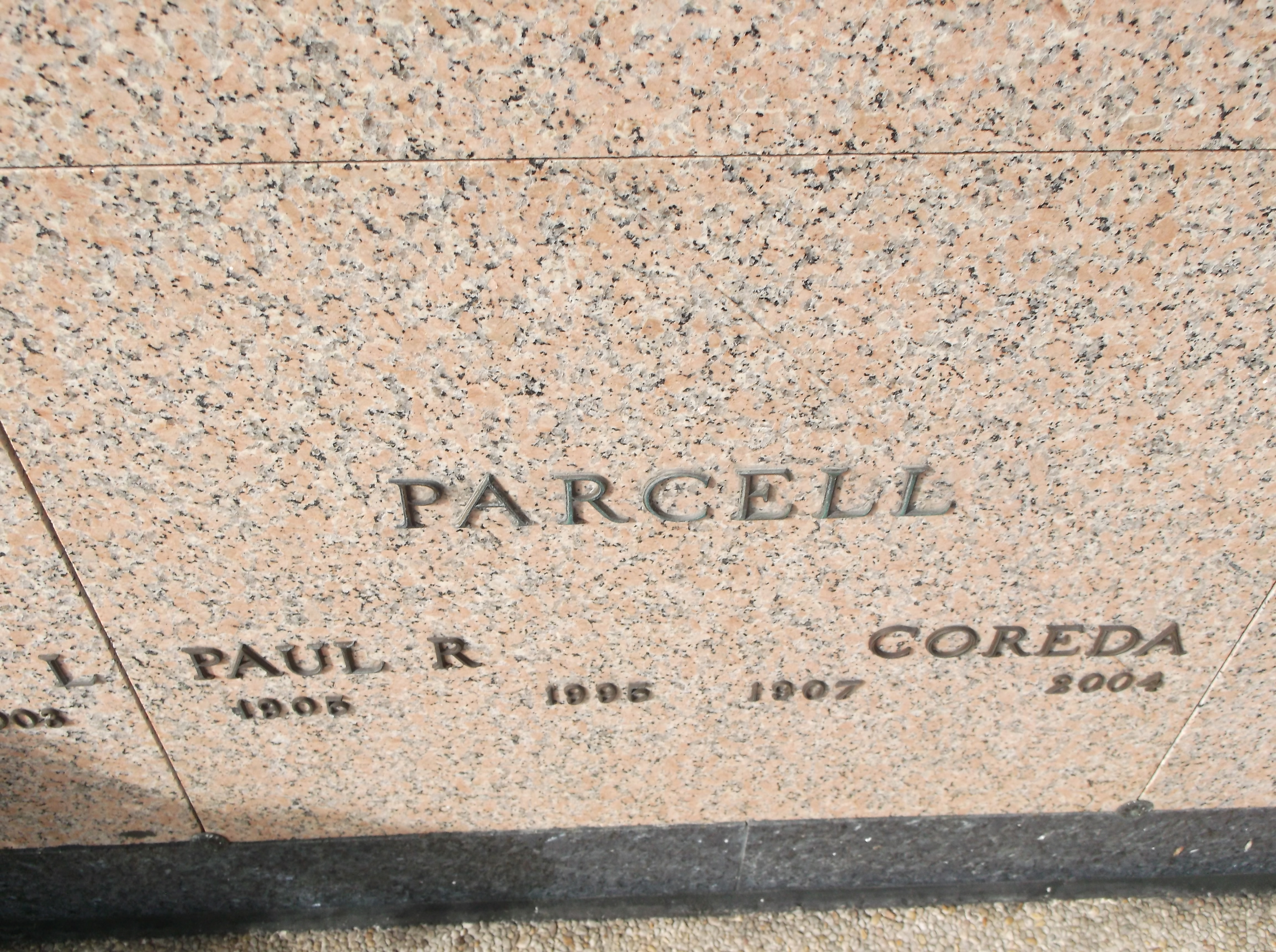 Paul R Parcell