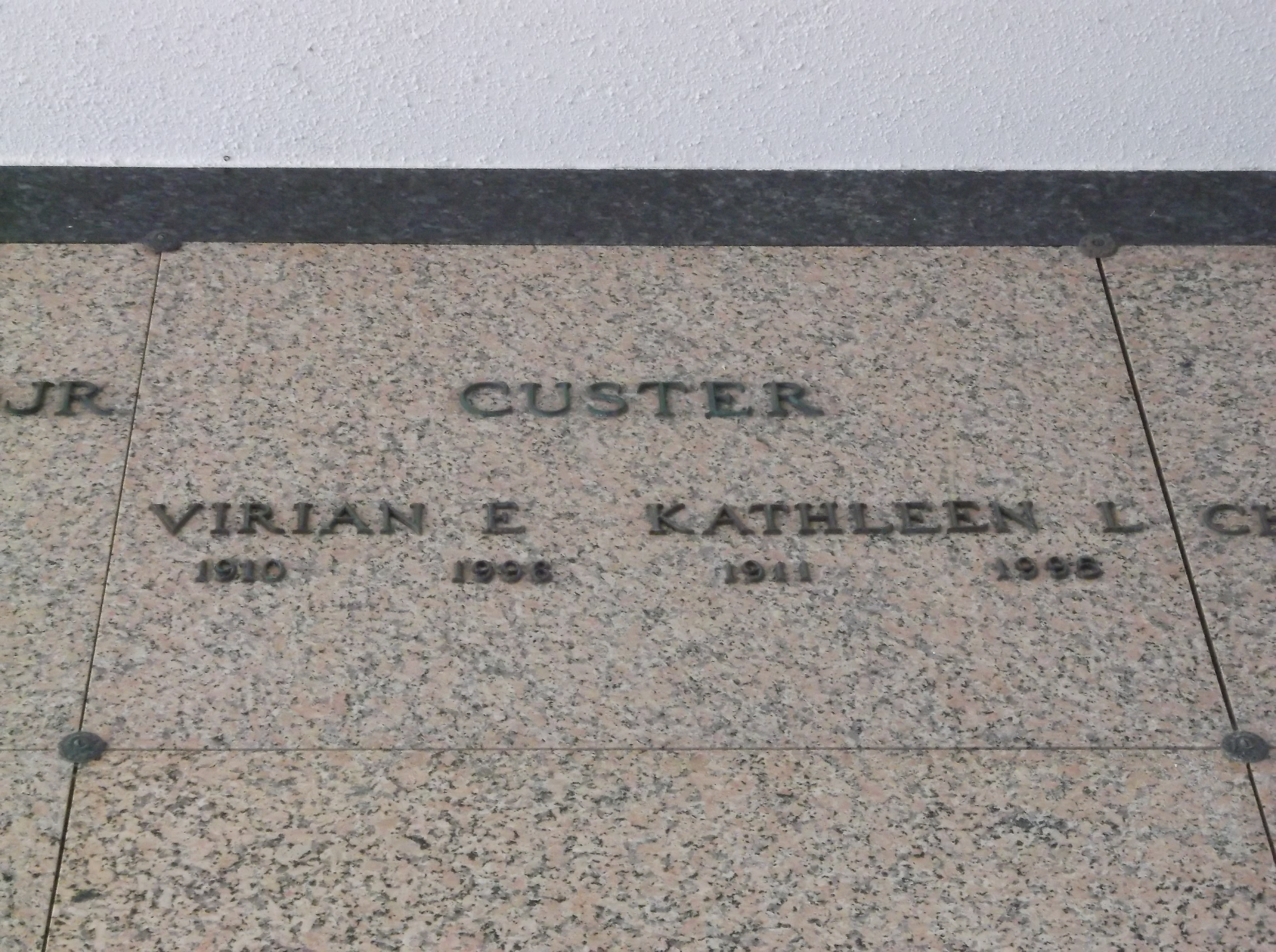 Kathleen L Custer