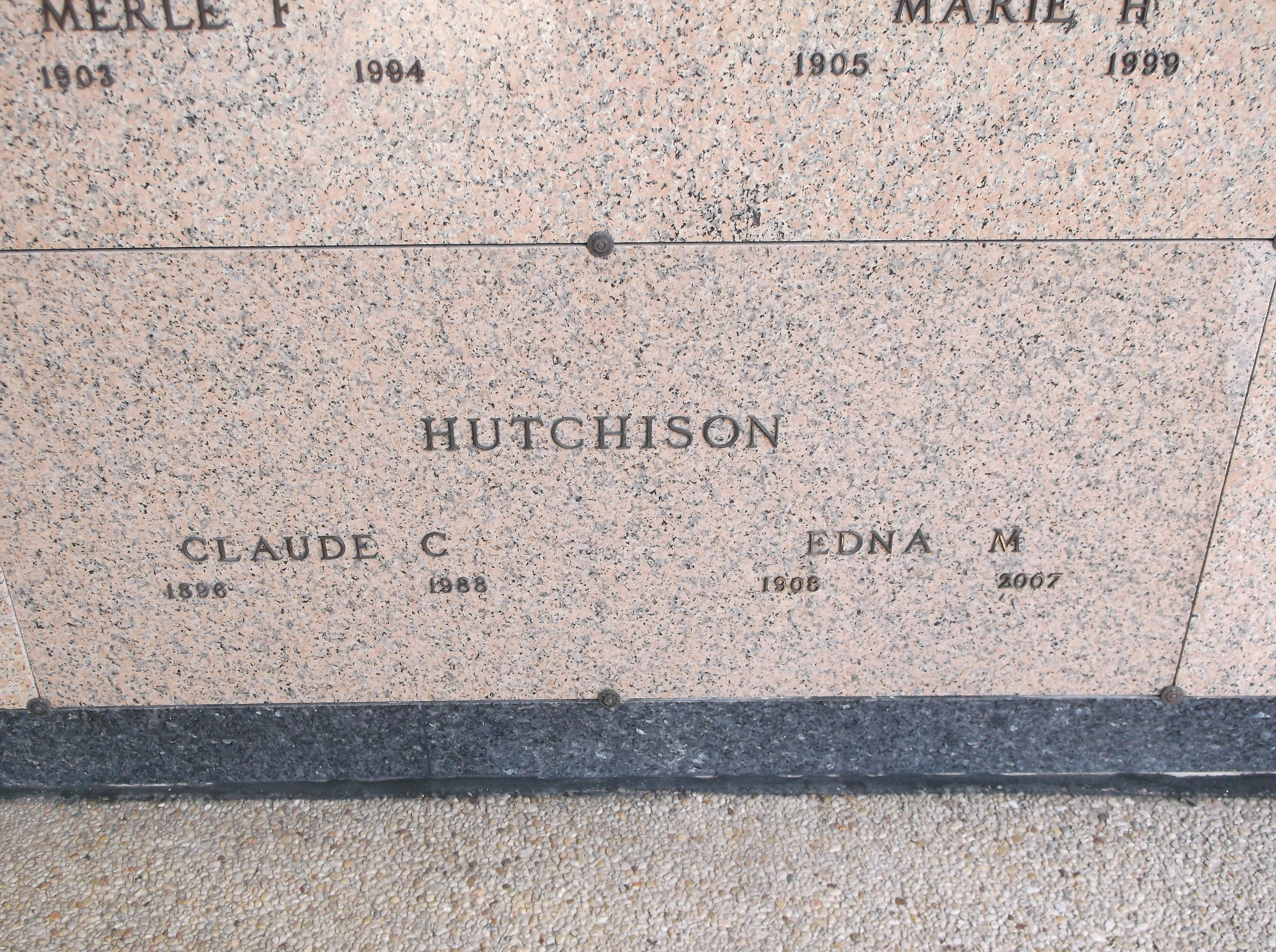Edna M Hutchison
