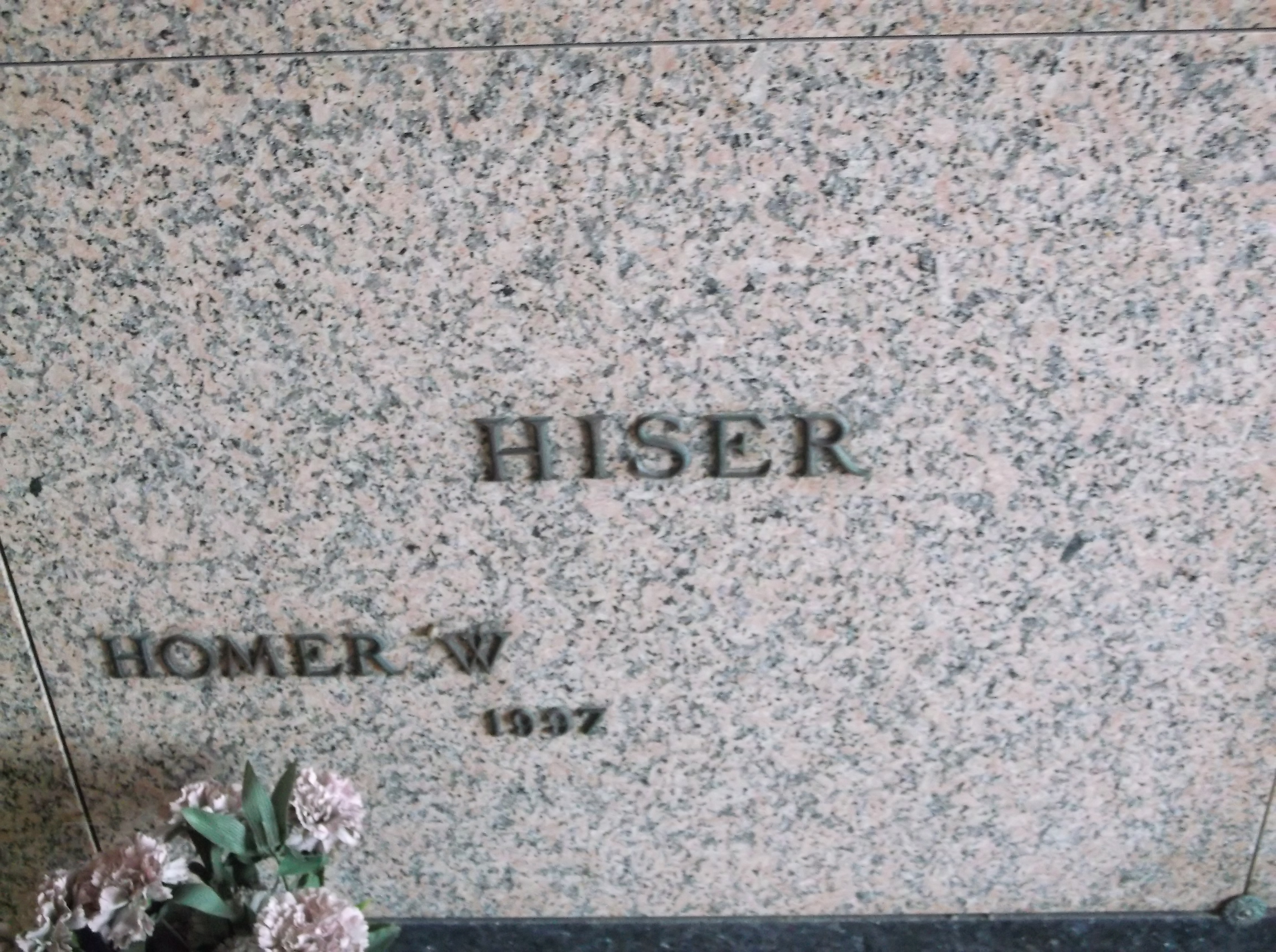 Homer W Hiser