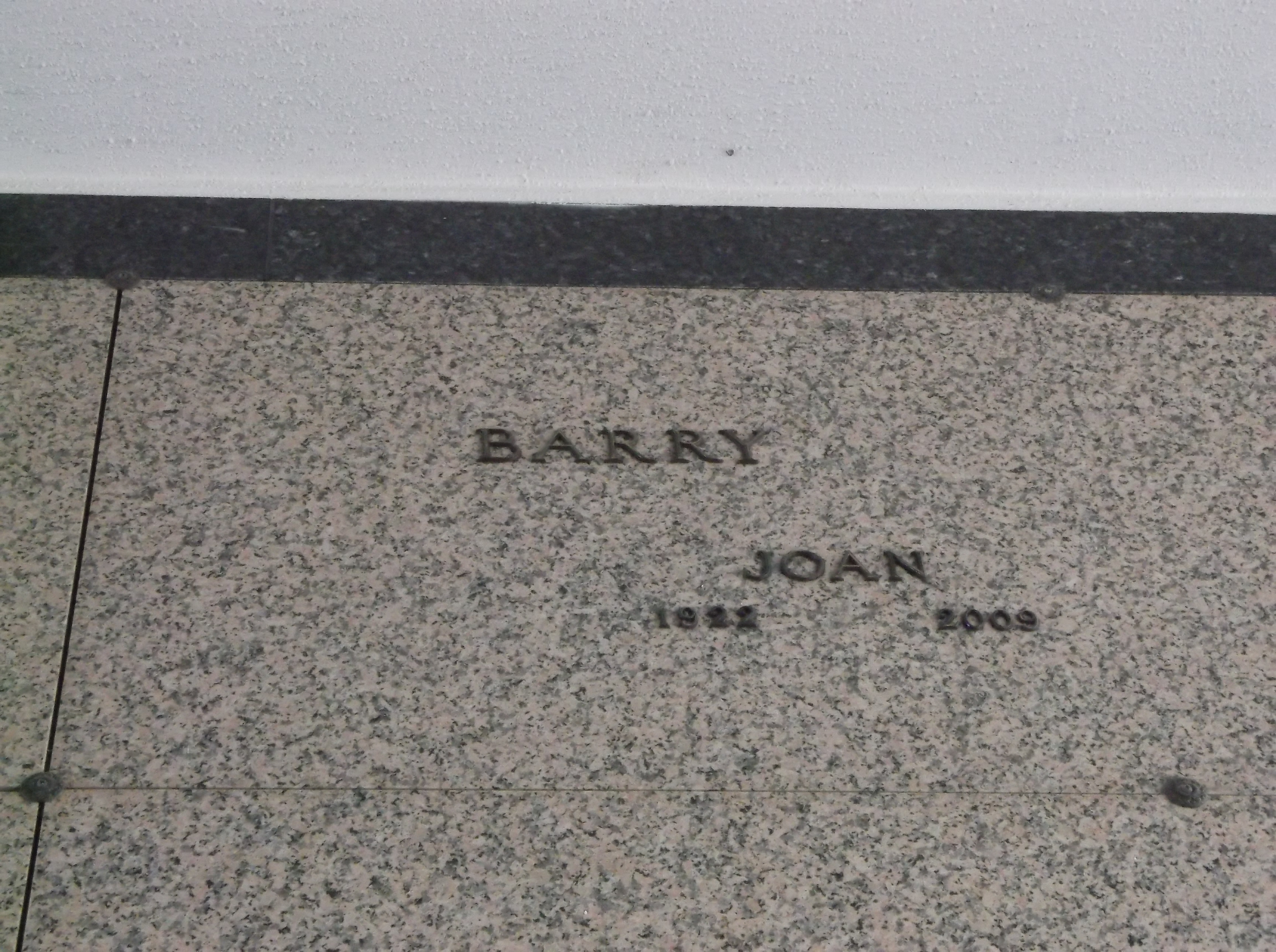 Joan Barry
