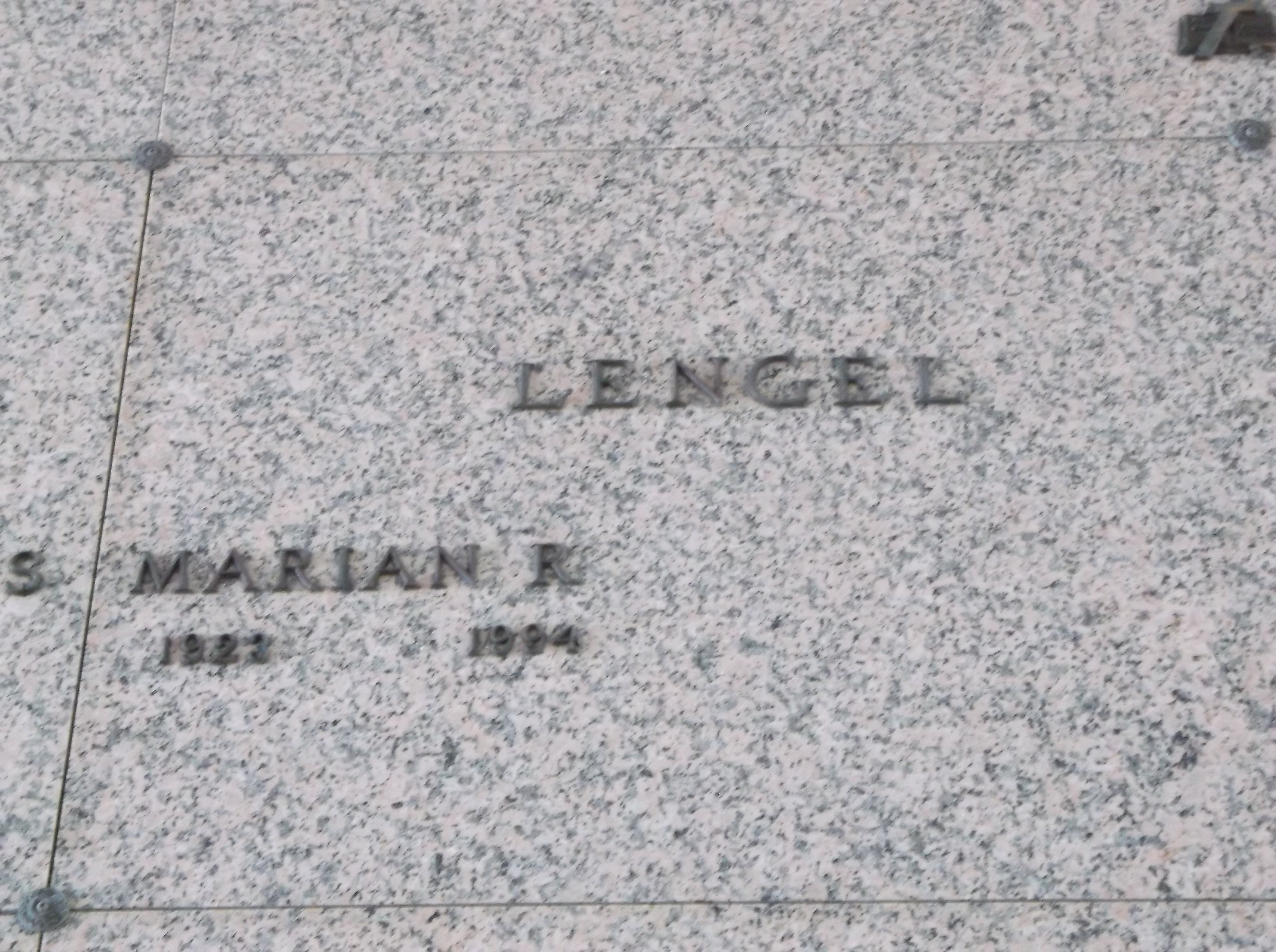 Marian R Lengel