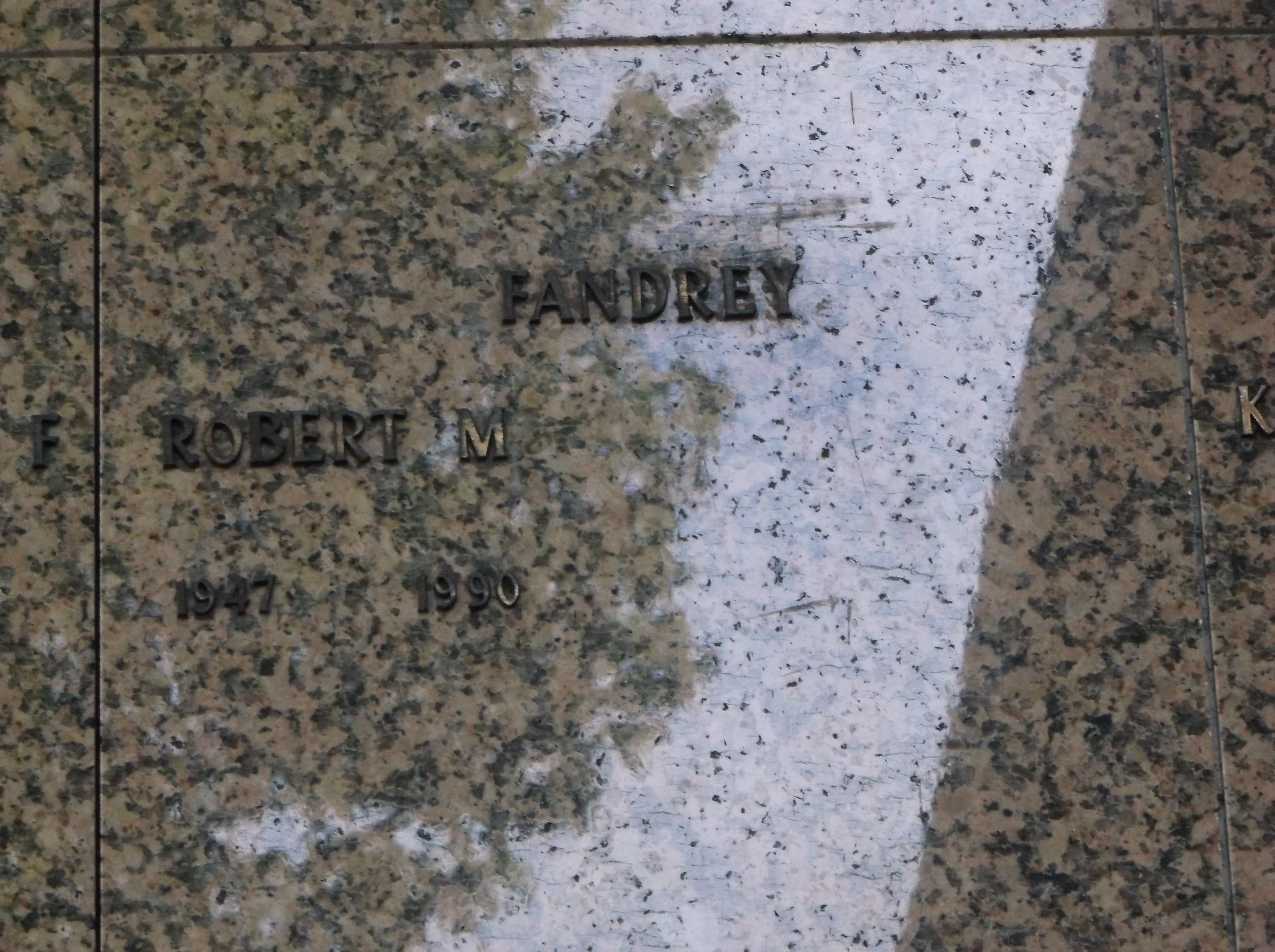 Robert M Fandrey