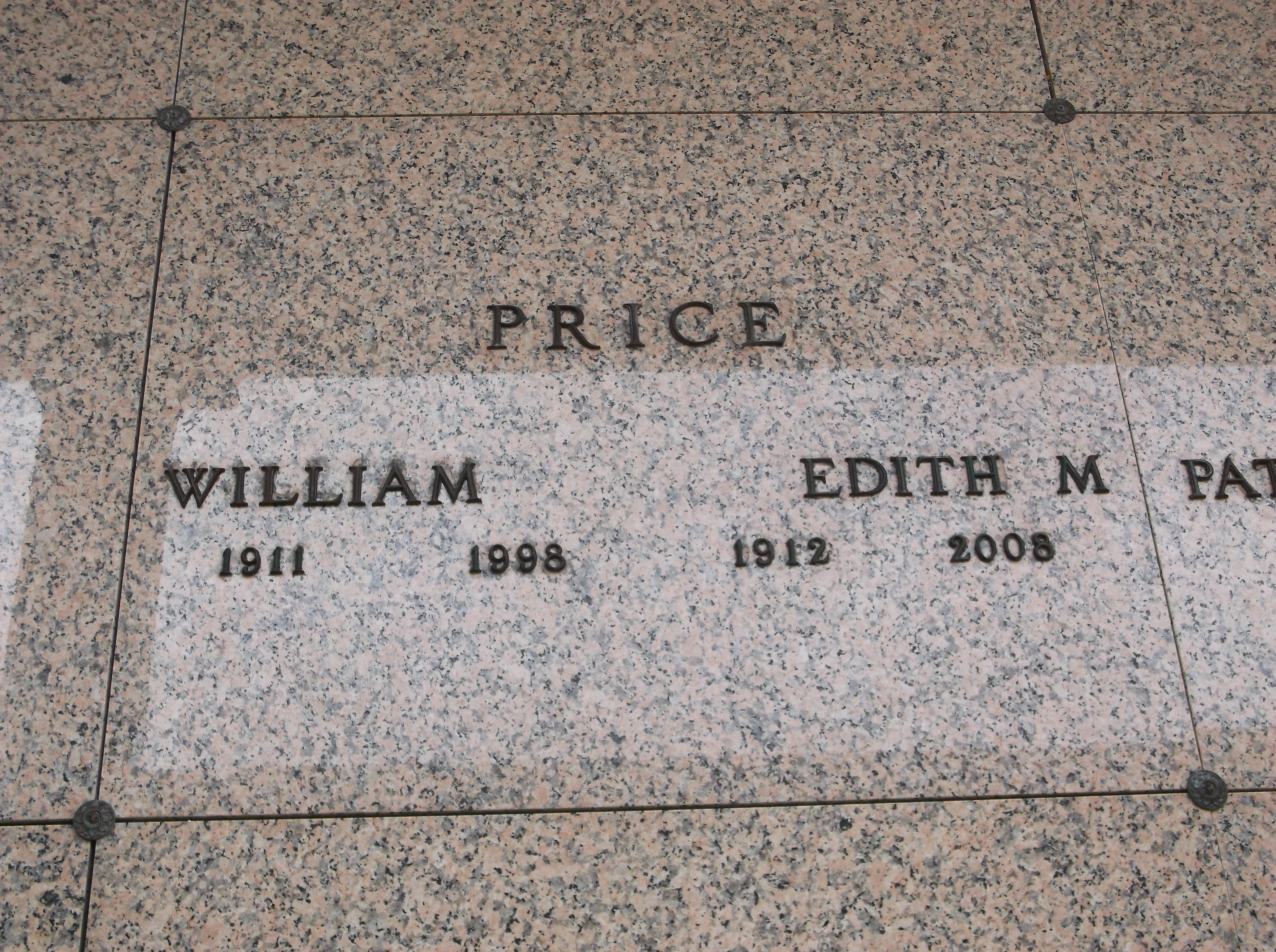 Edith M Price