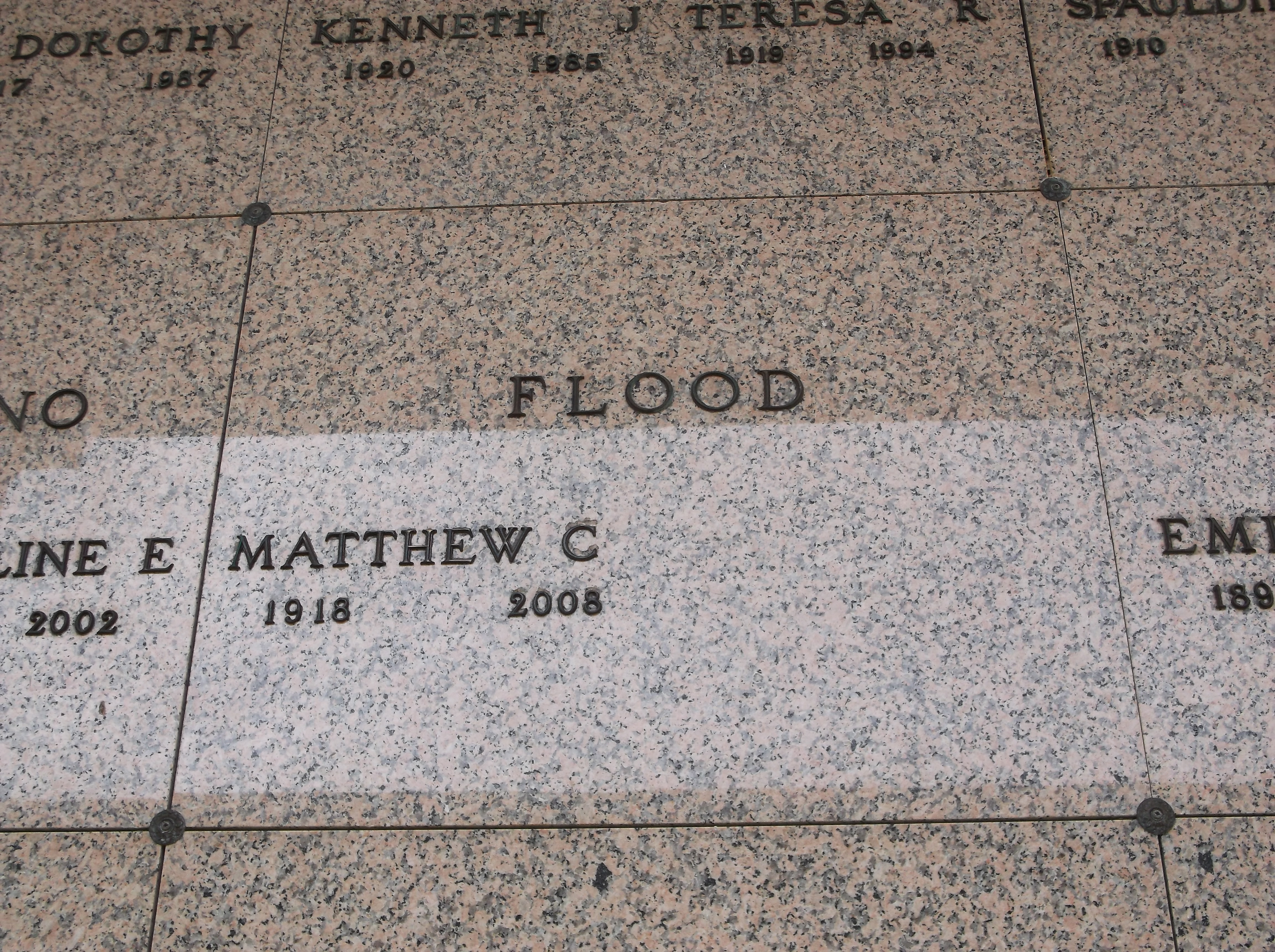 Matthew C Flood