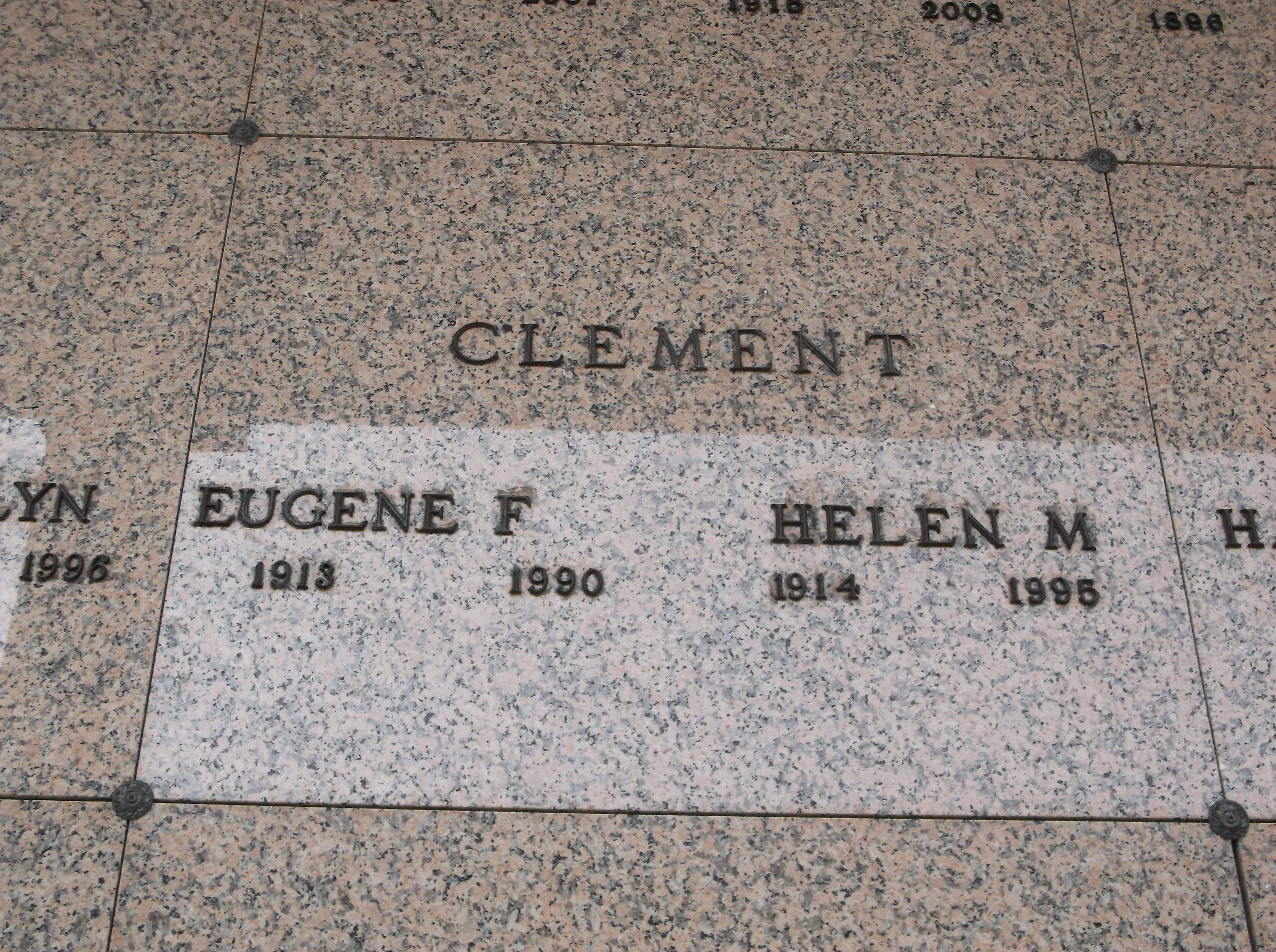 Helen M Clement