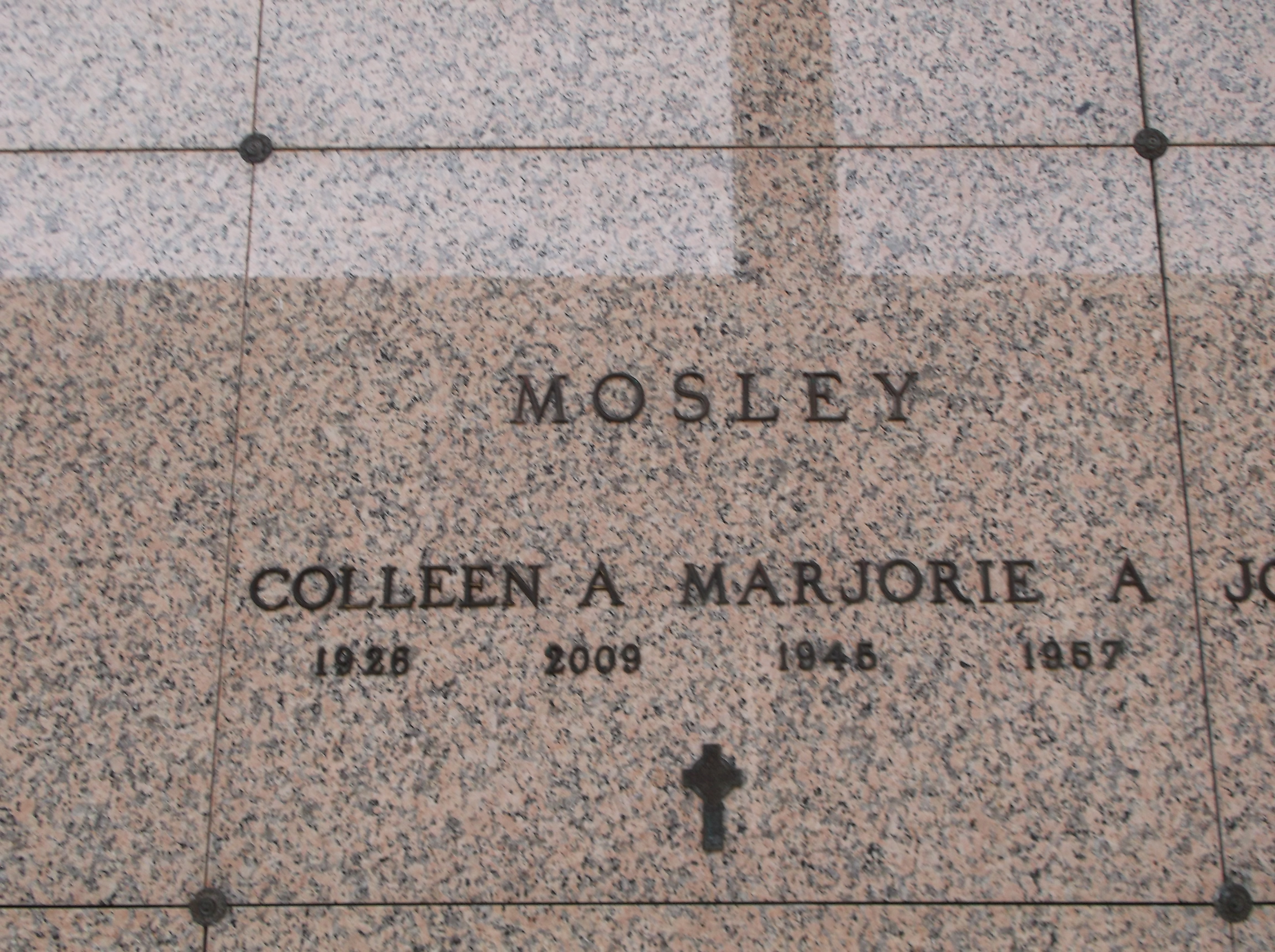 Colleen A Mosley