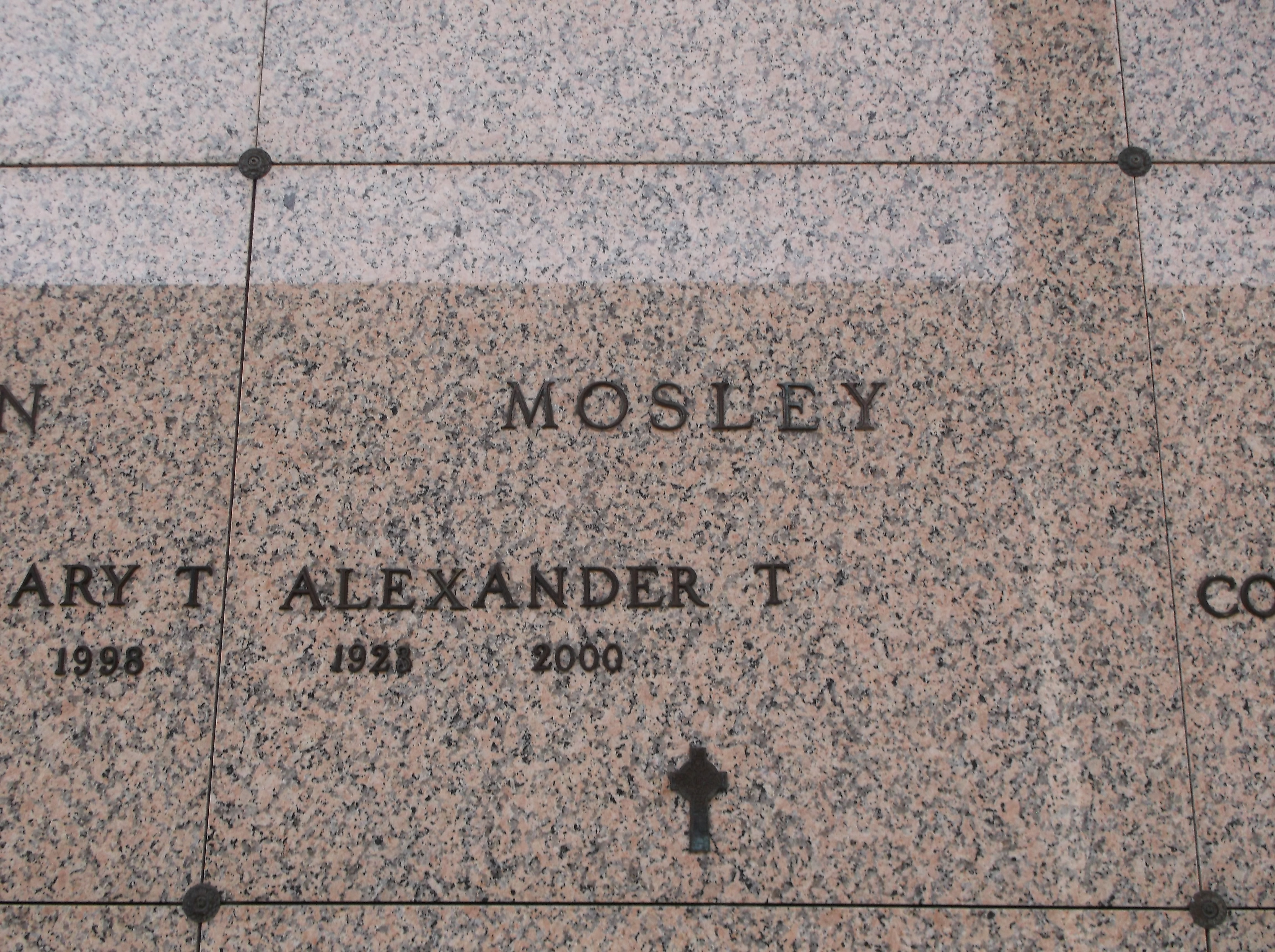 Alexander T Mosley