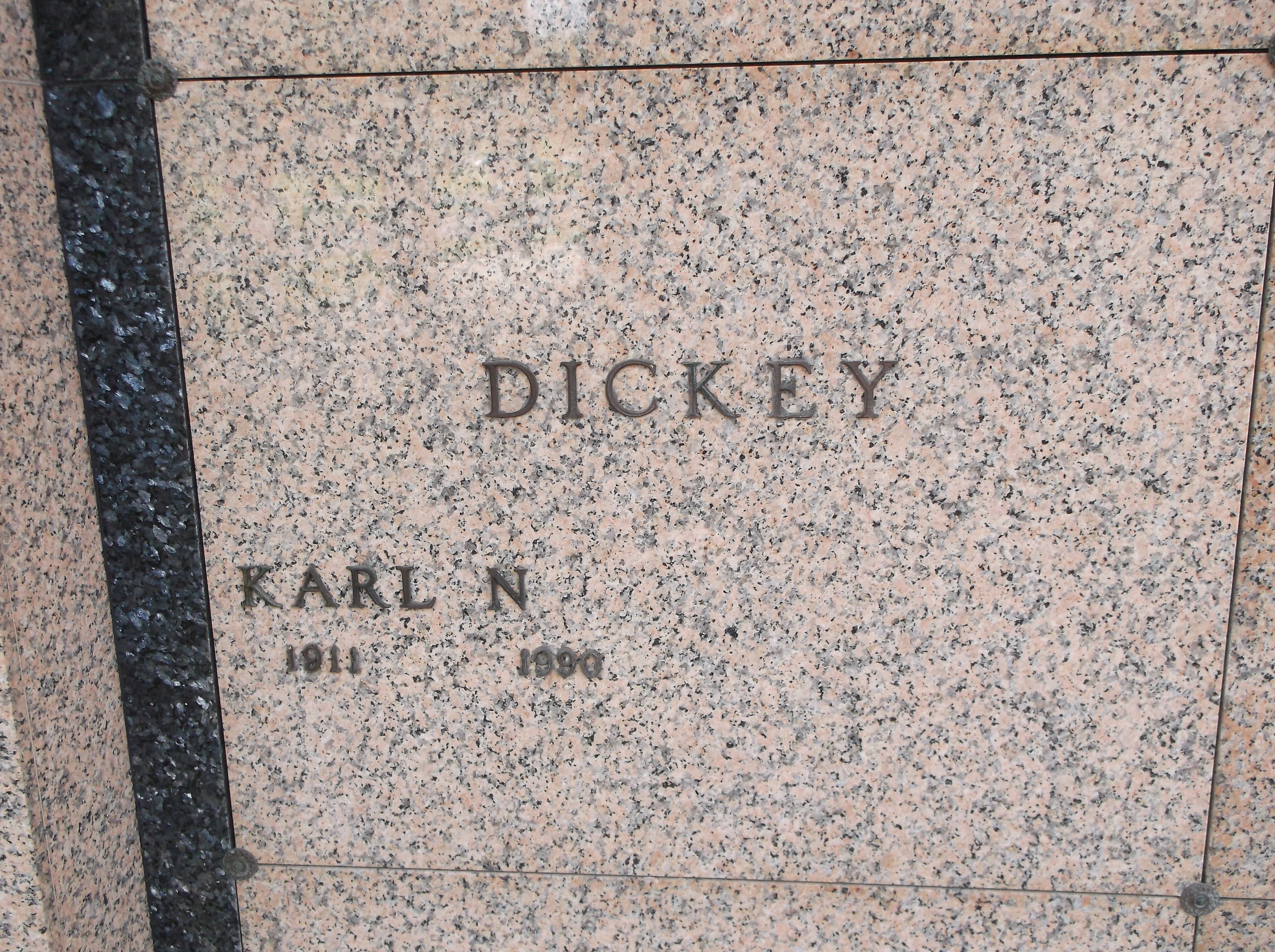 Karl N Dickey