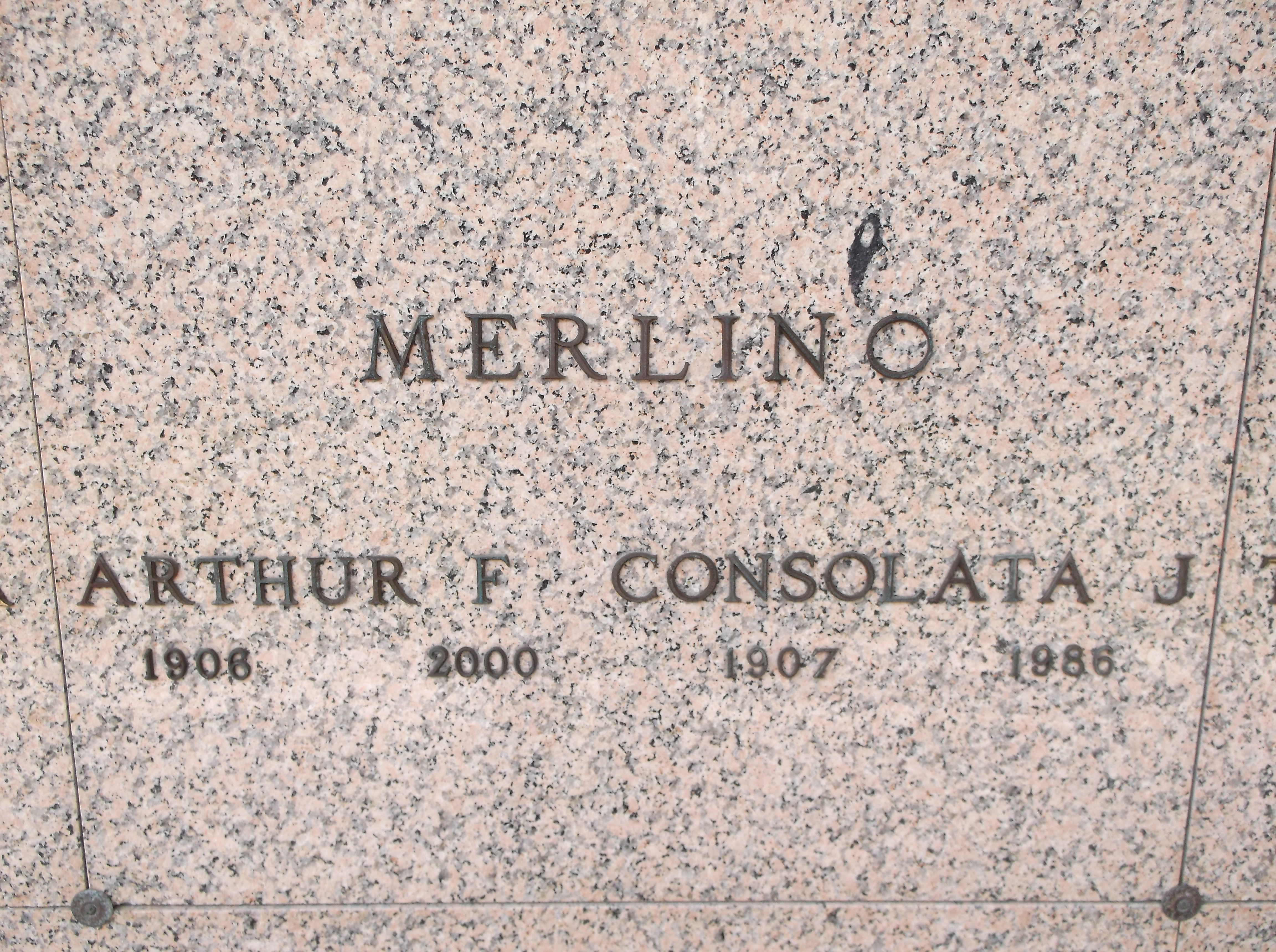Arthur F Merlino