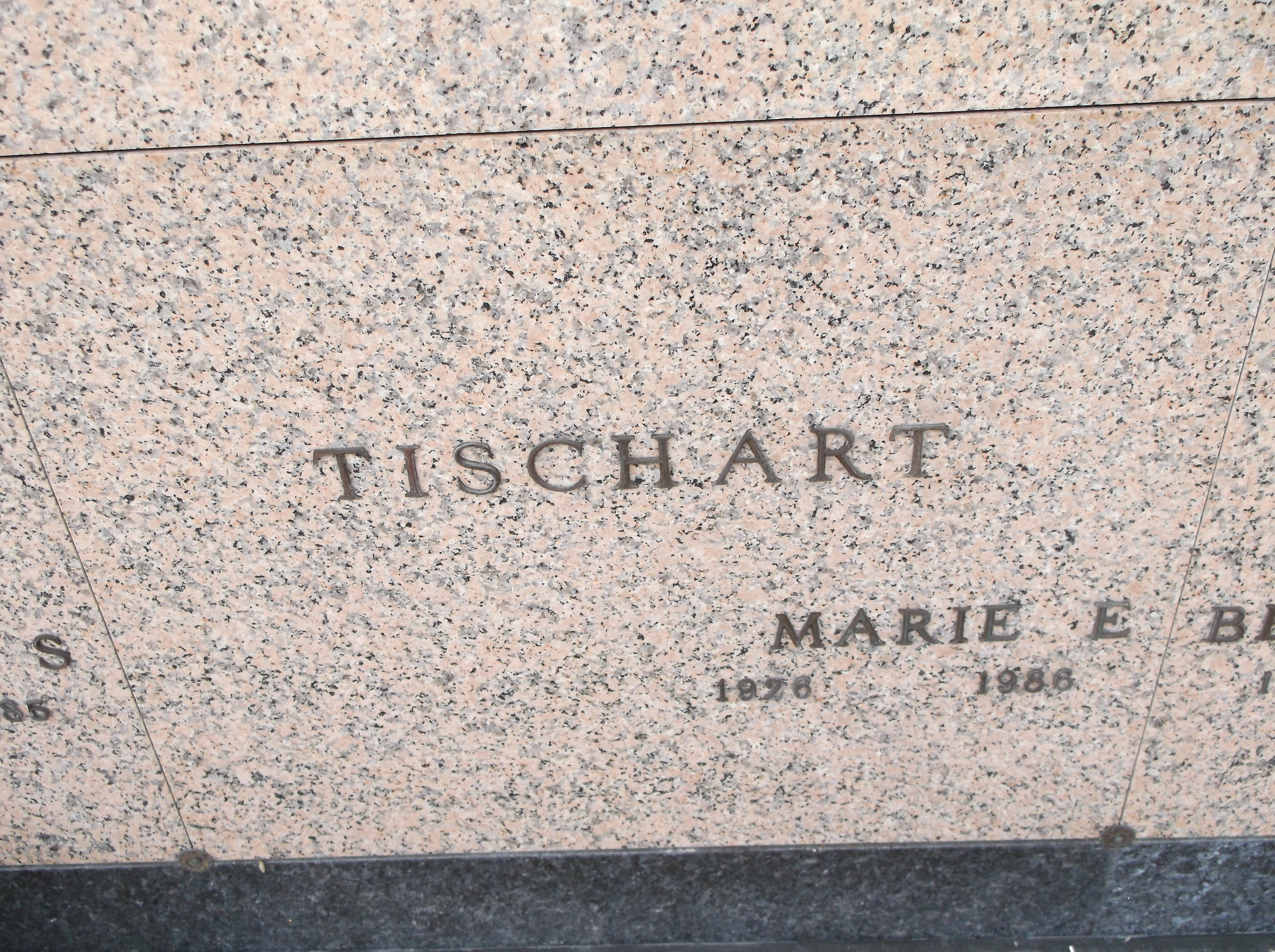 Marie E Tischart
