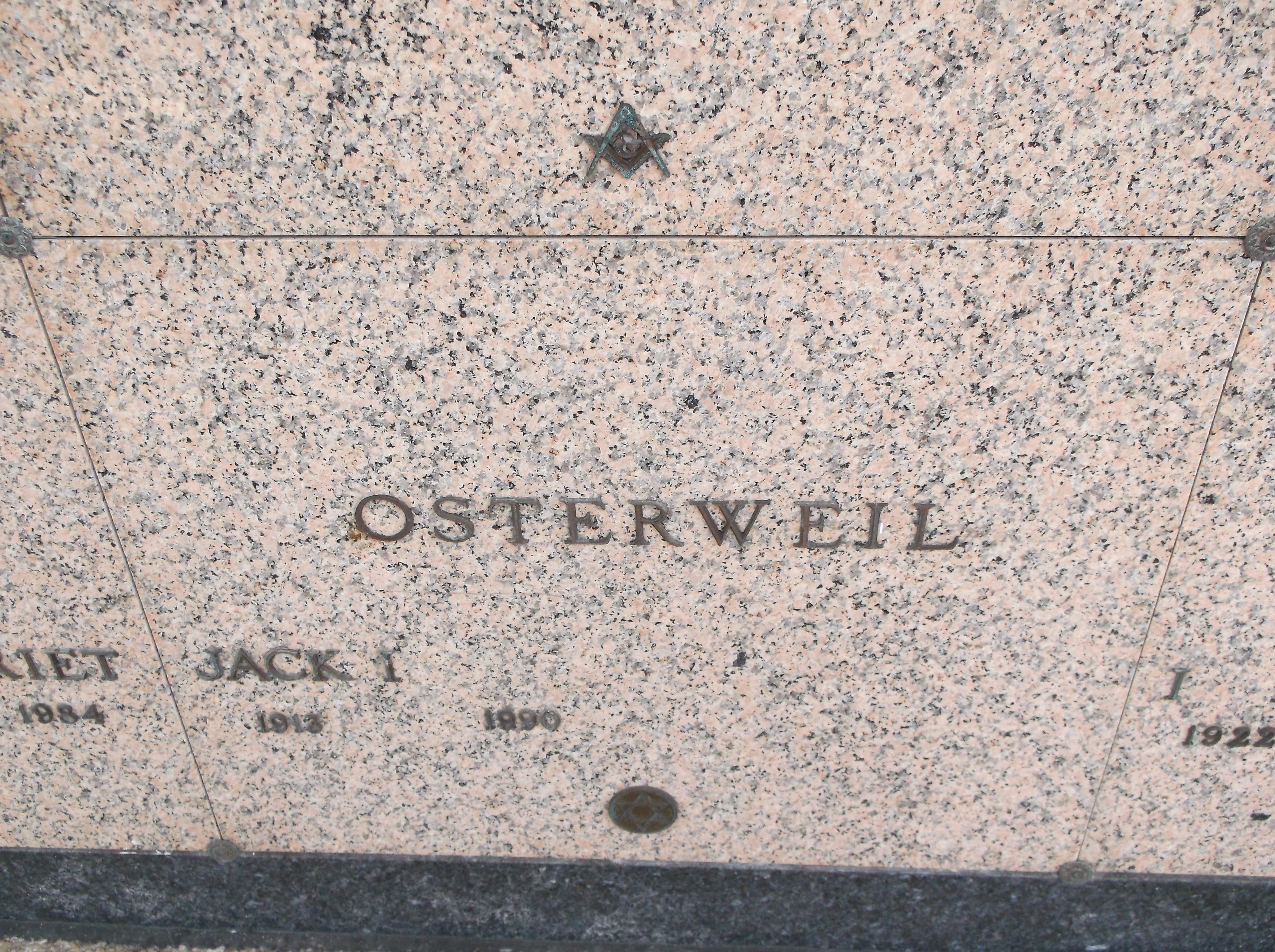 Jack I Osterwell