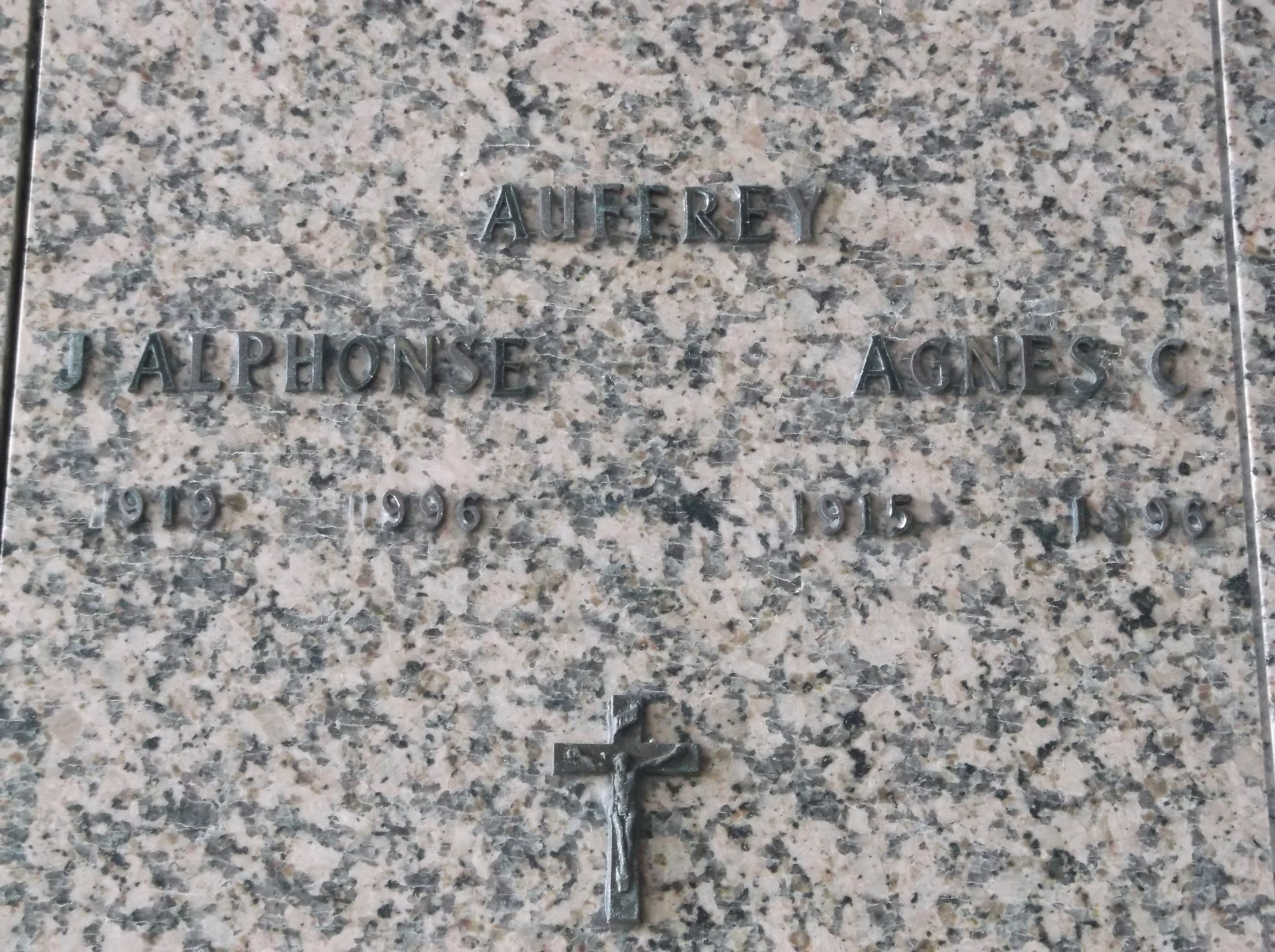J Alphonse Auffrey