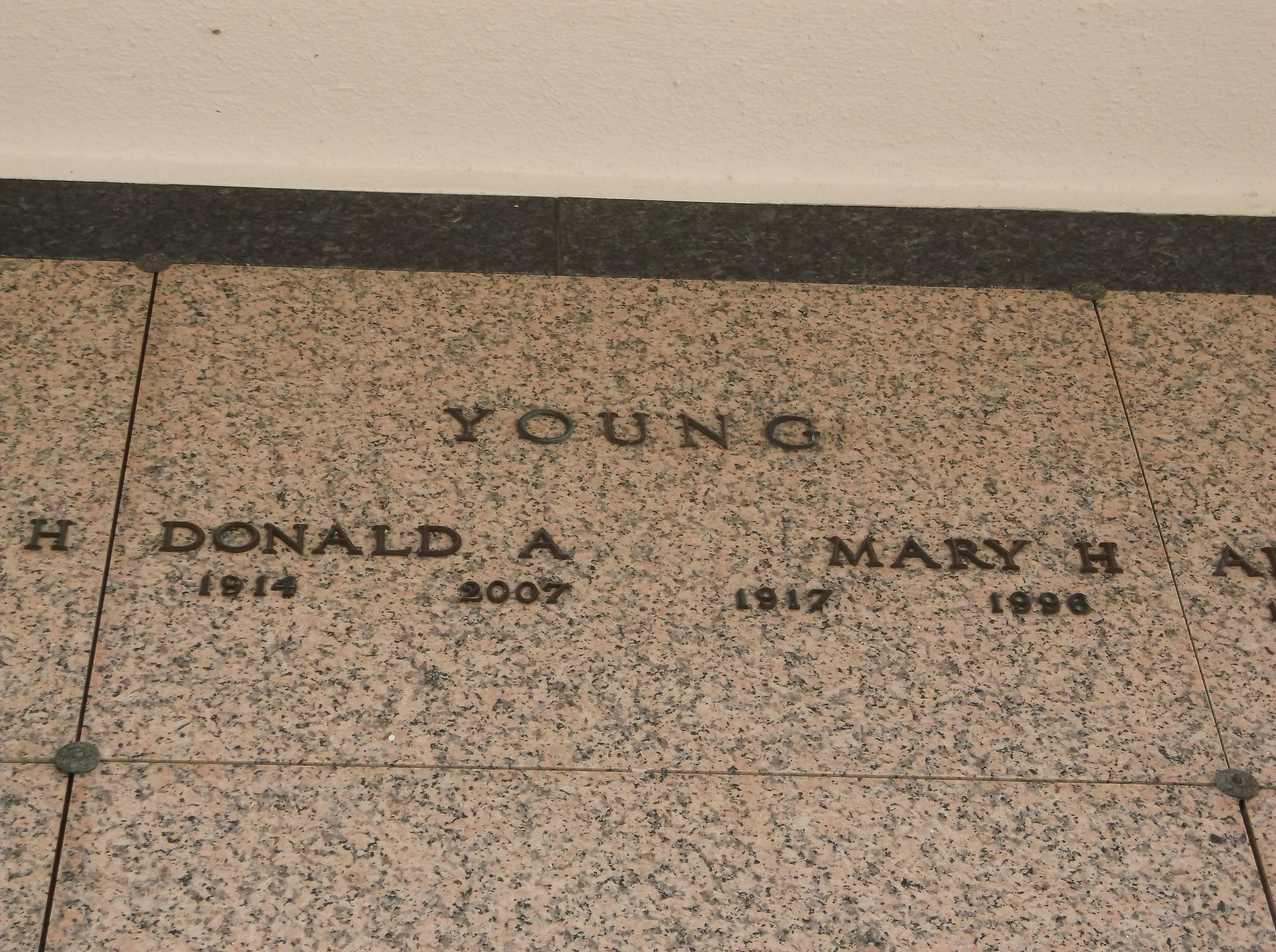 Donald A Young