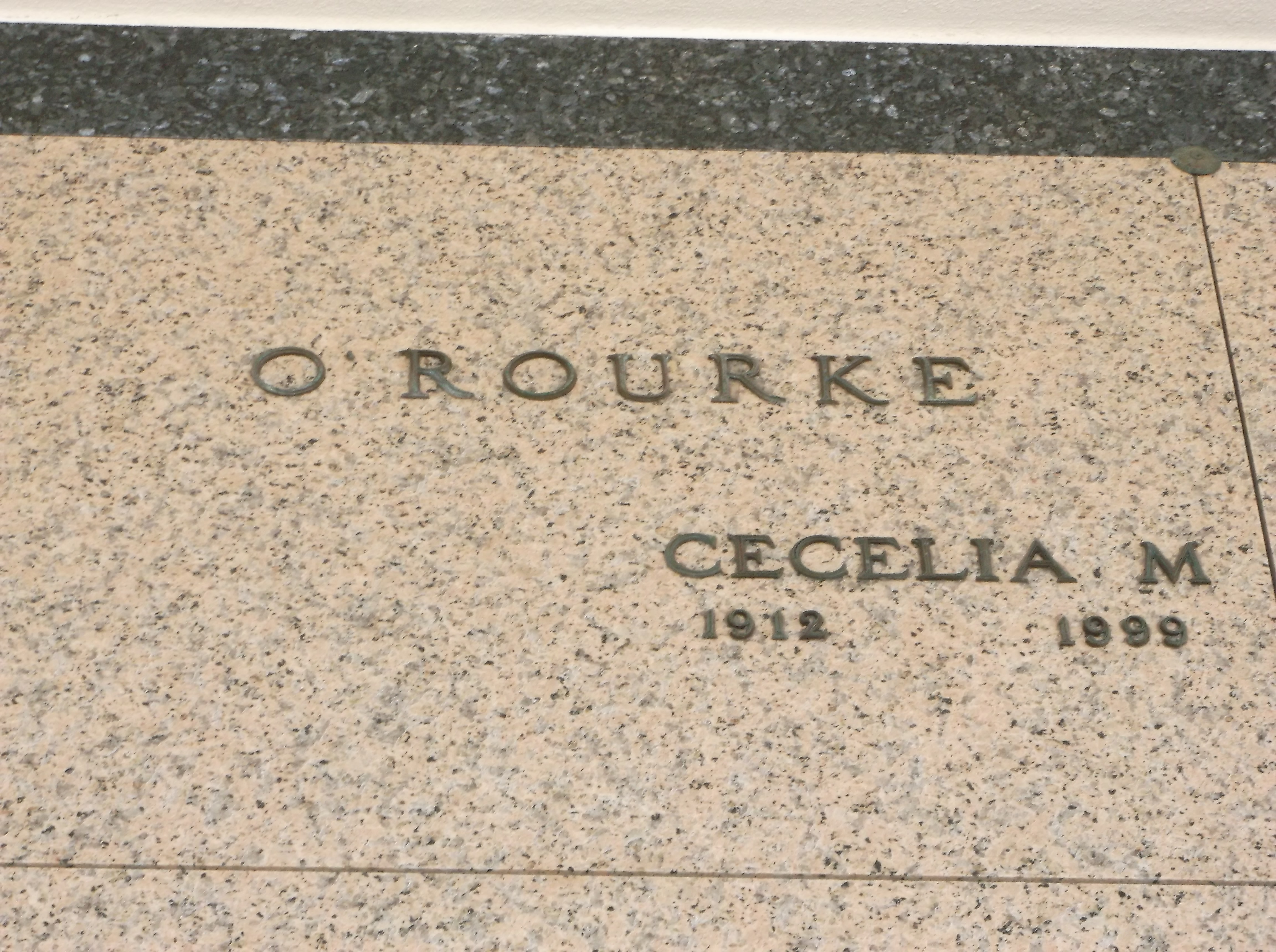 Cecelia M O'Rourke