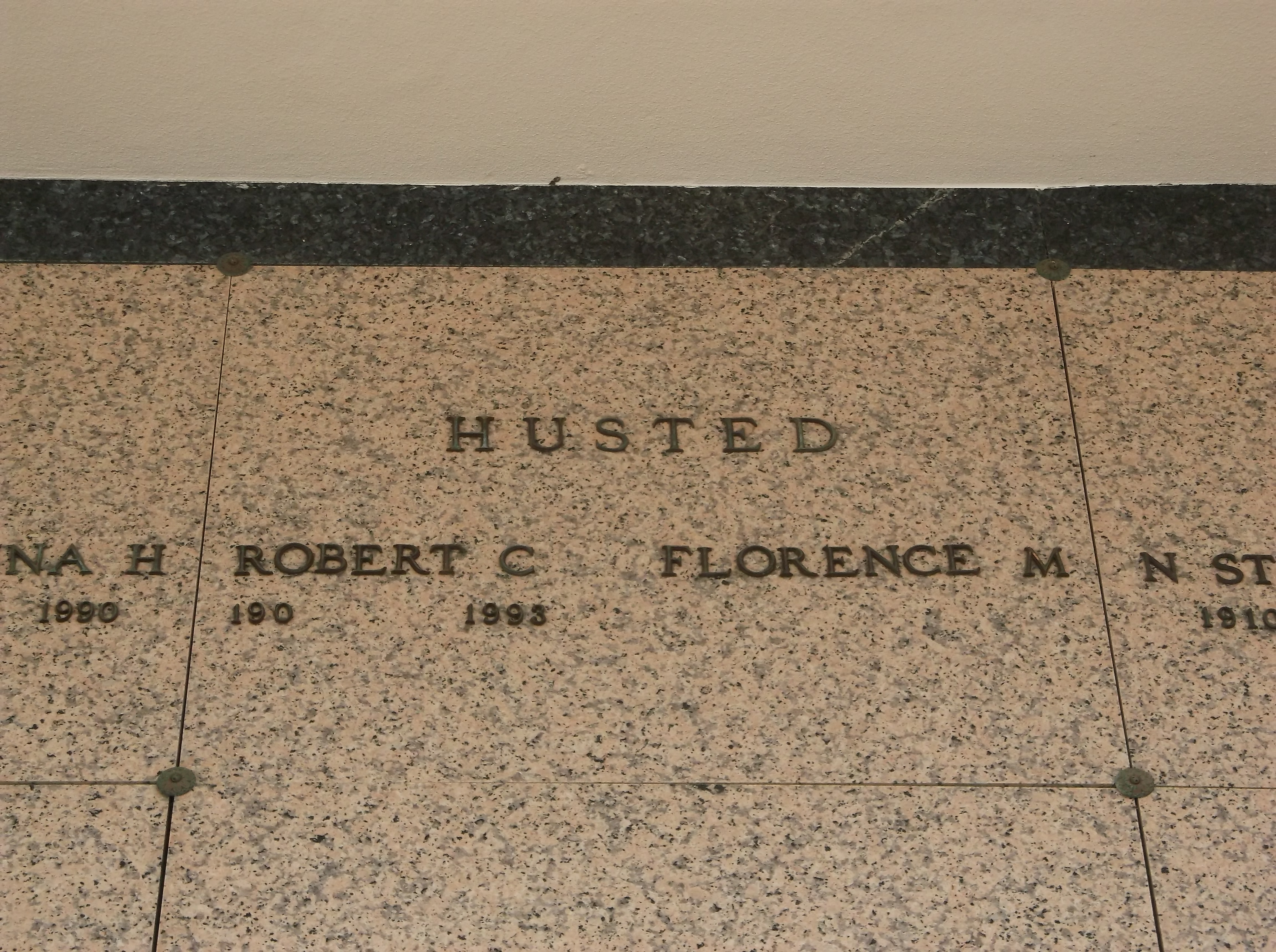 Robert C Husted