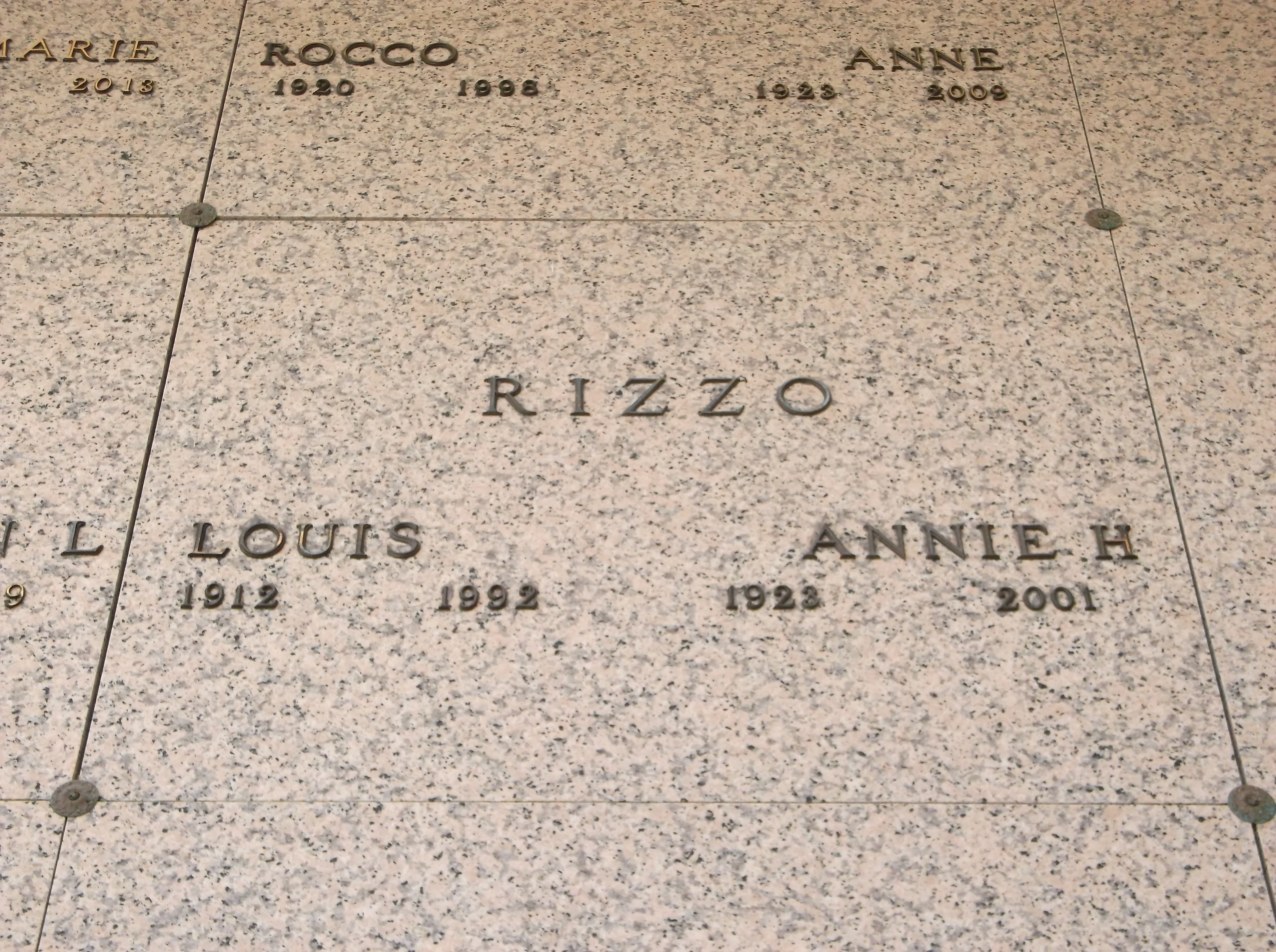 Annie H Rizzo