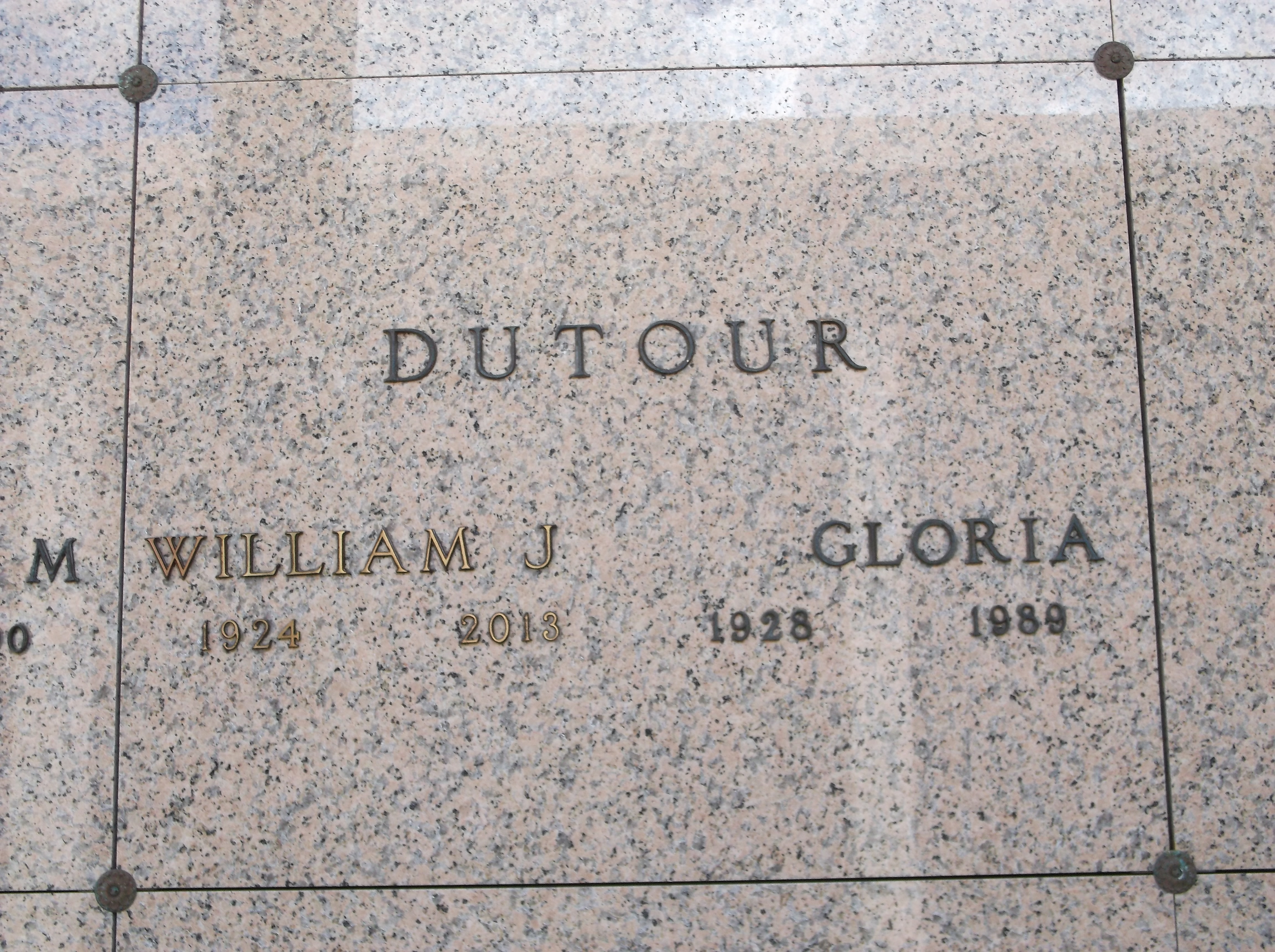 William J Dutour