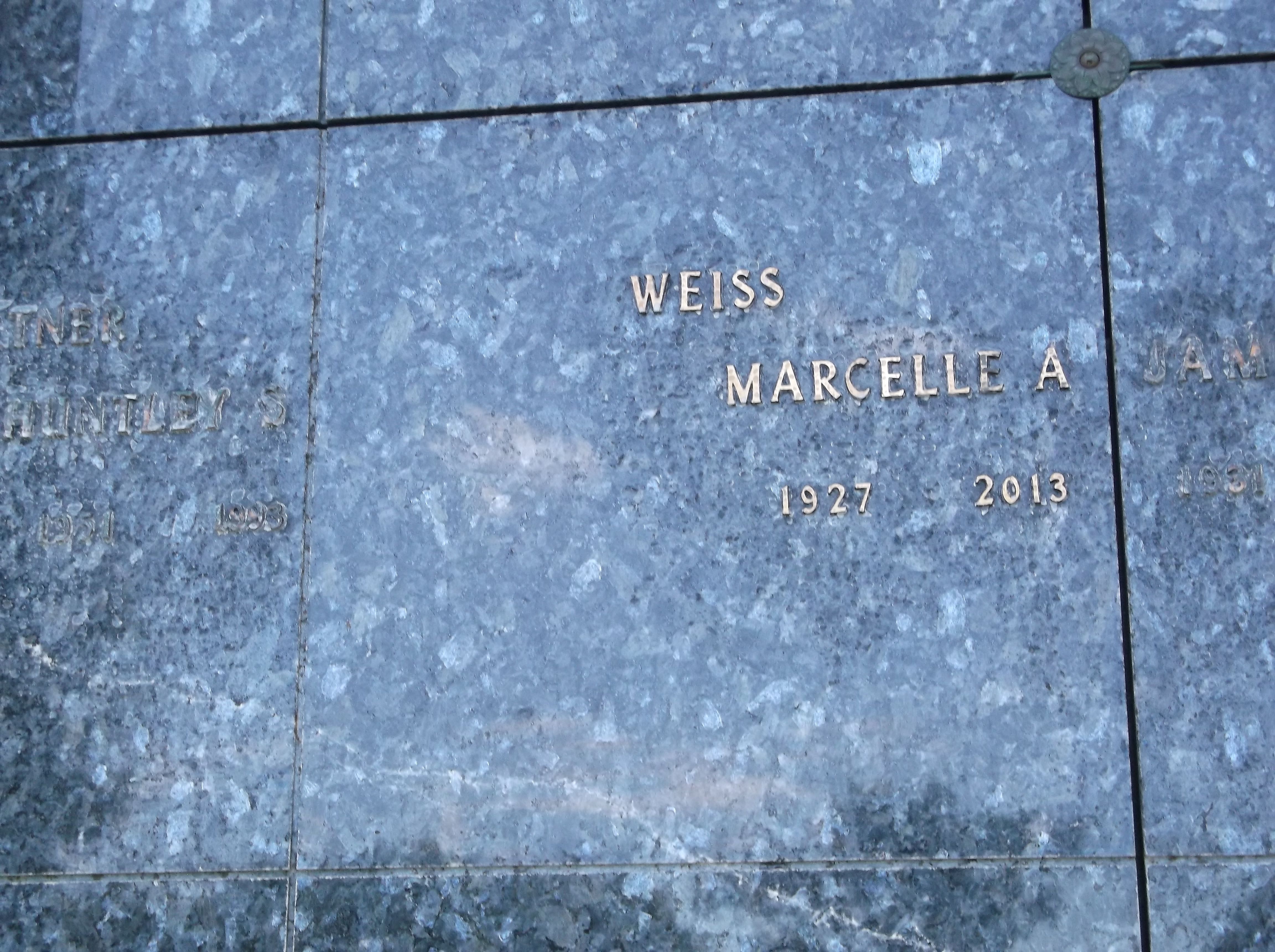 Marcelle A Weiss