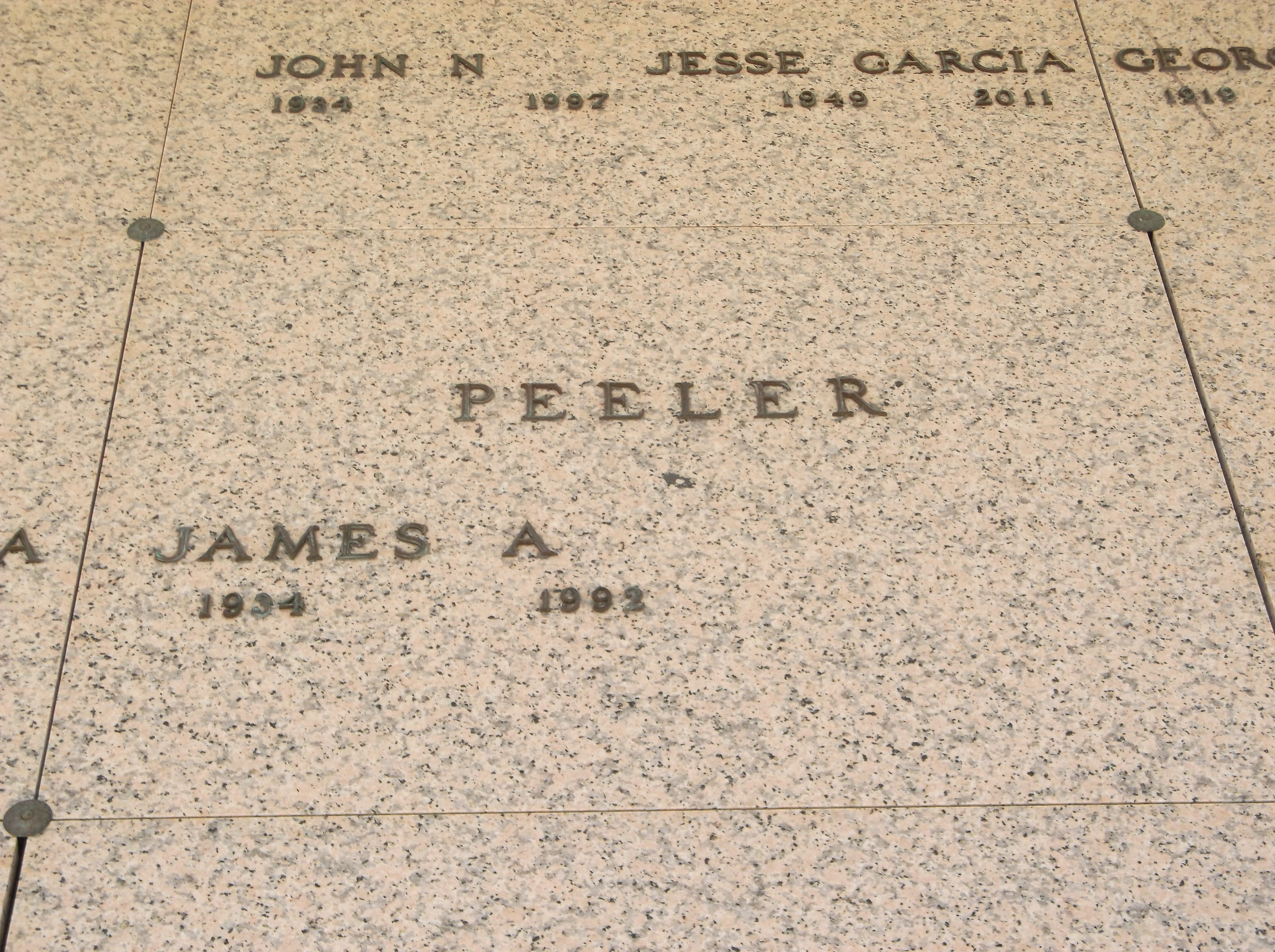 James A Peeler