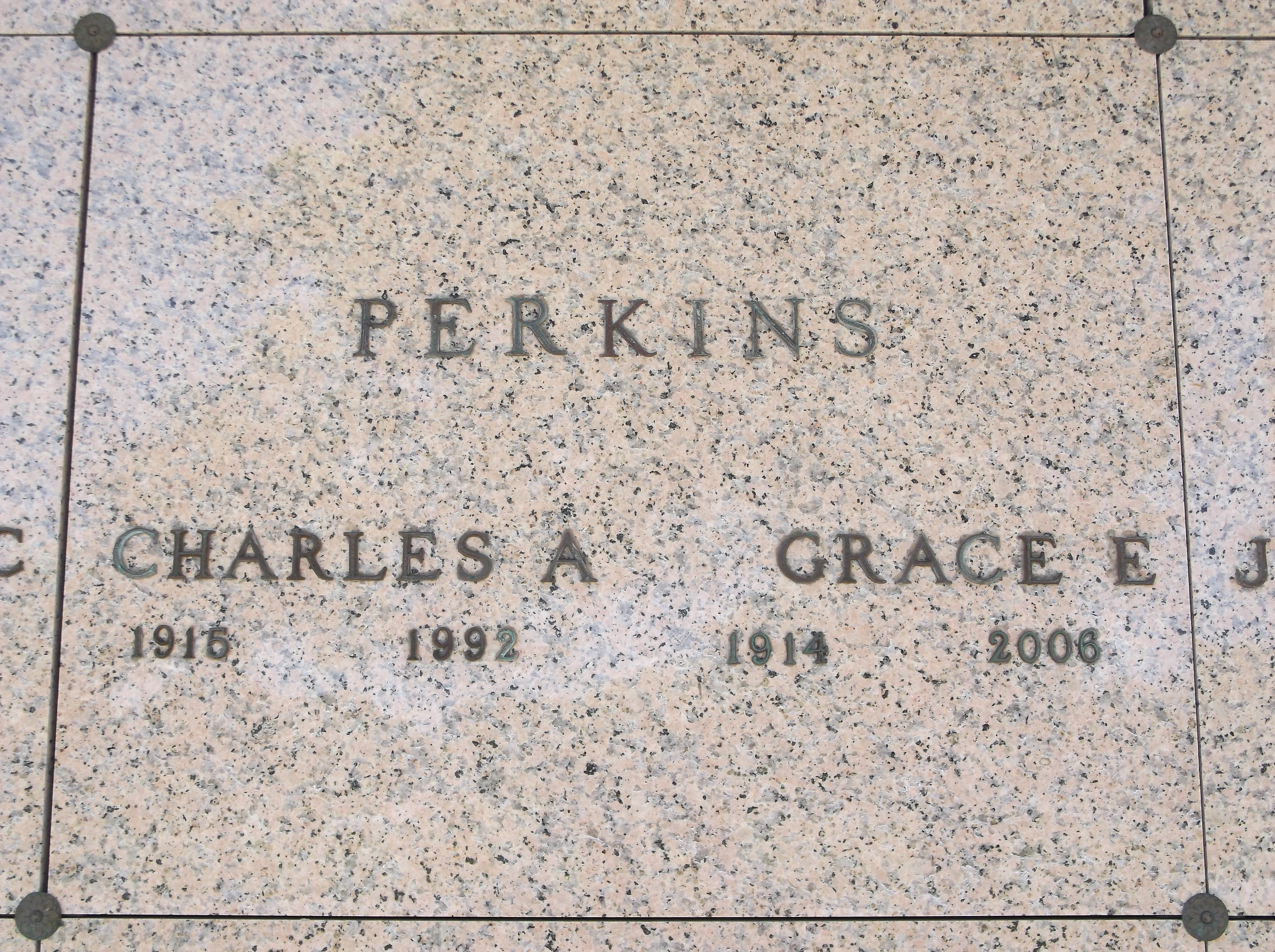 Charles A Perkins