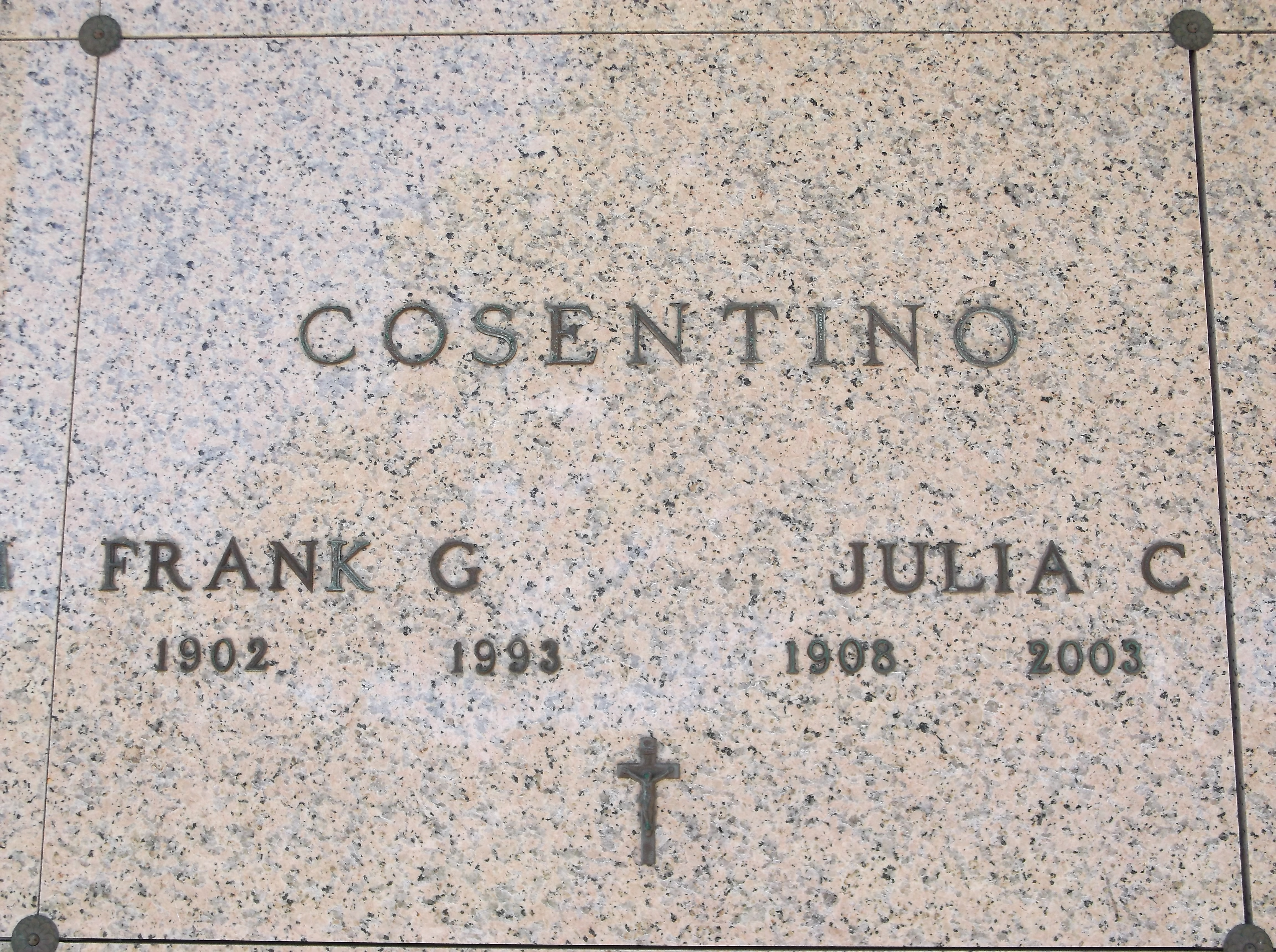 Julia C Cosentino