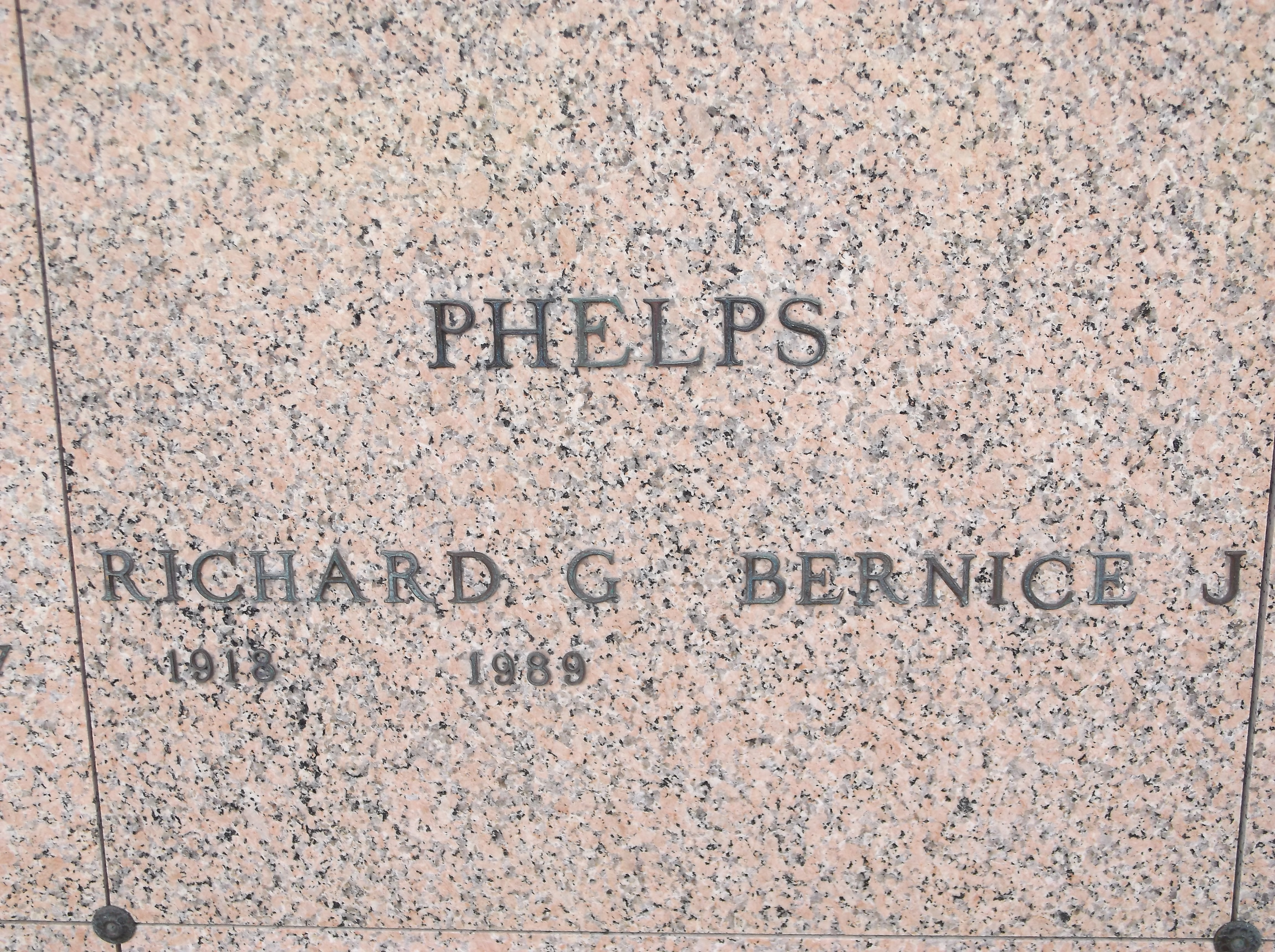 Richard G Phelps
