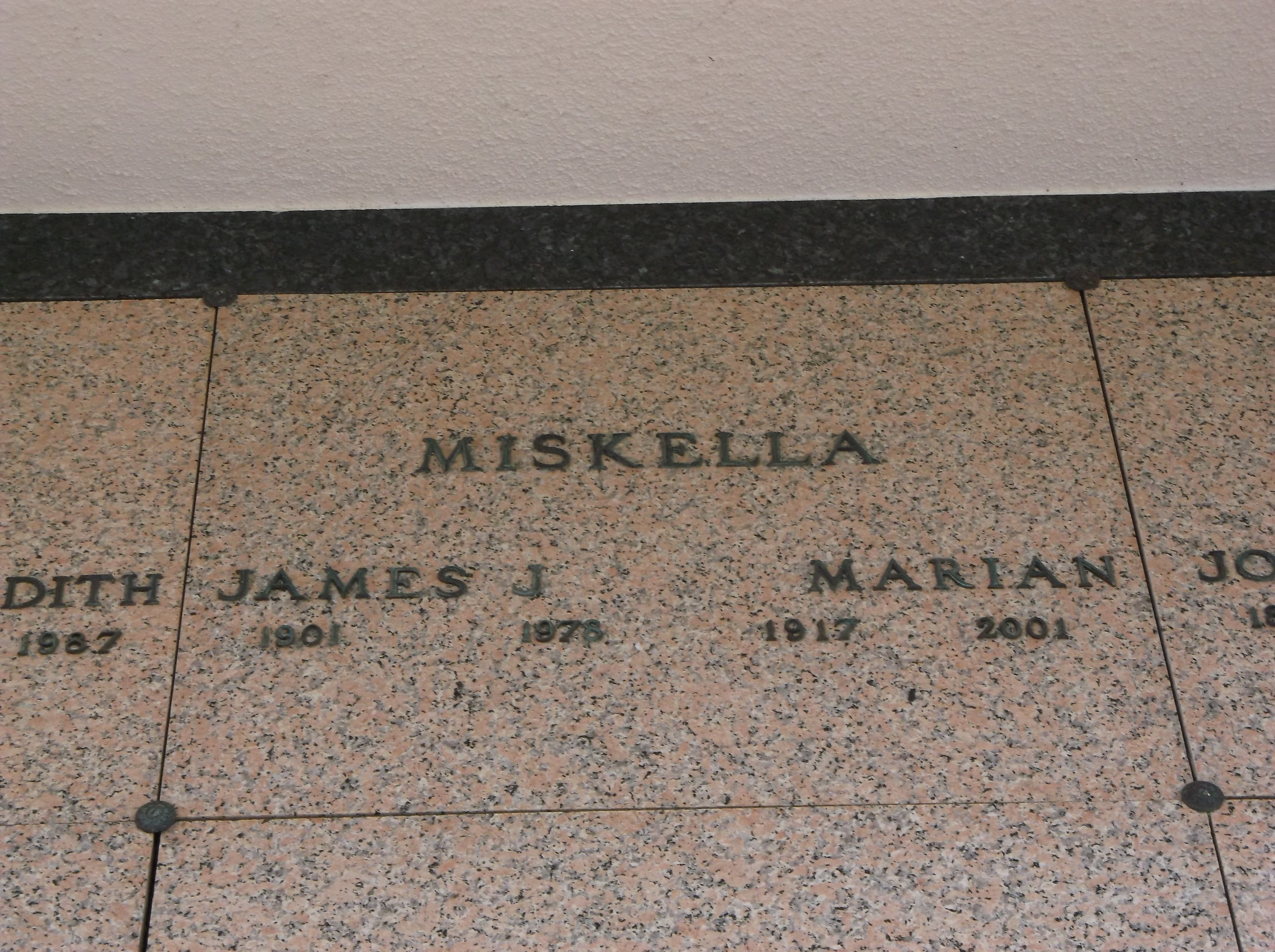 James J Miskella