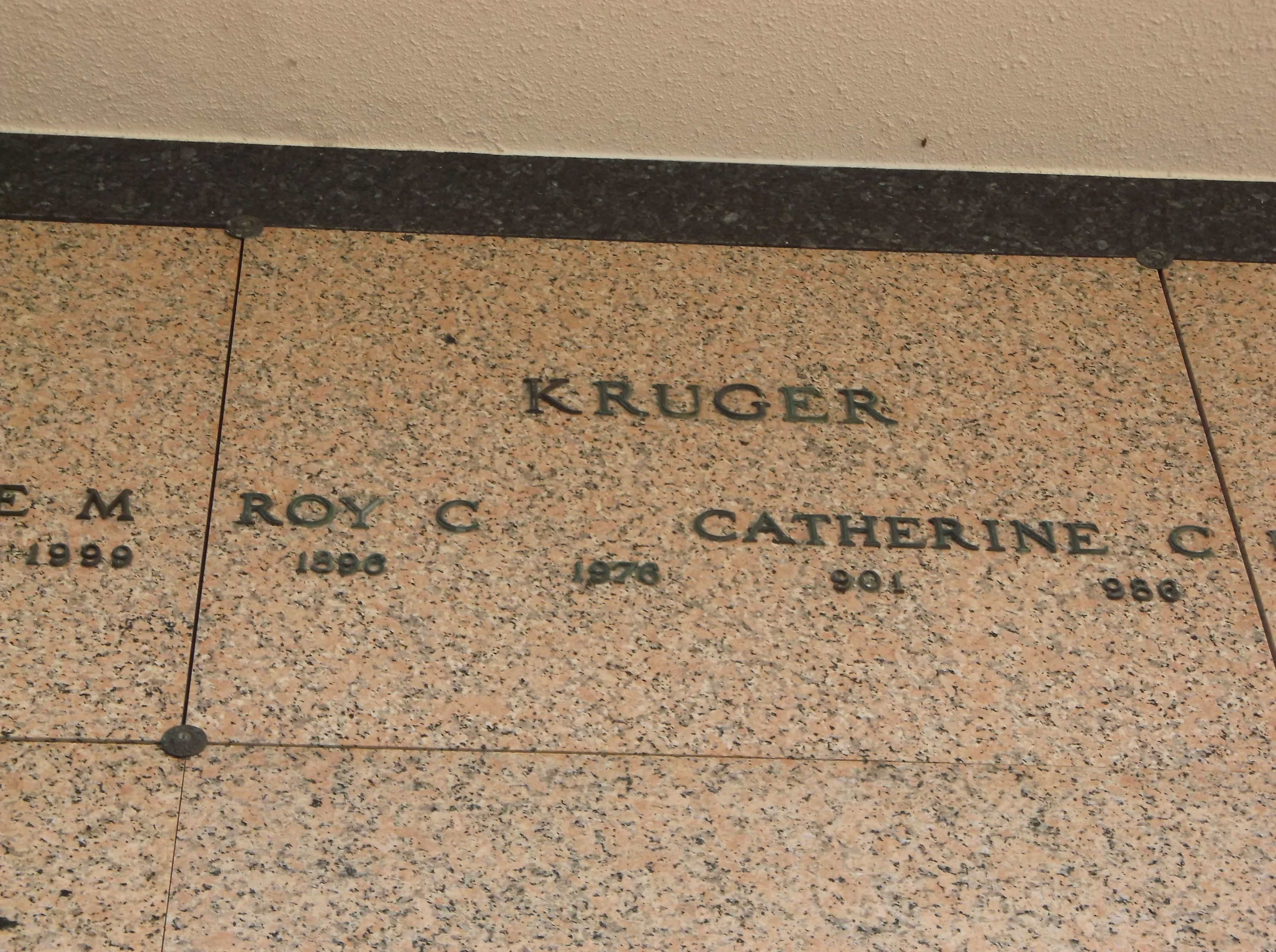Roy C Kruger