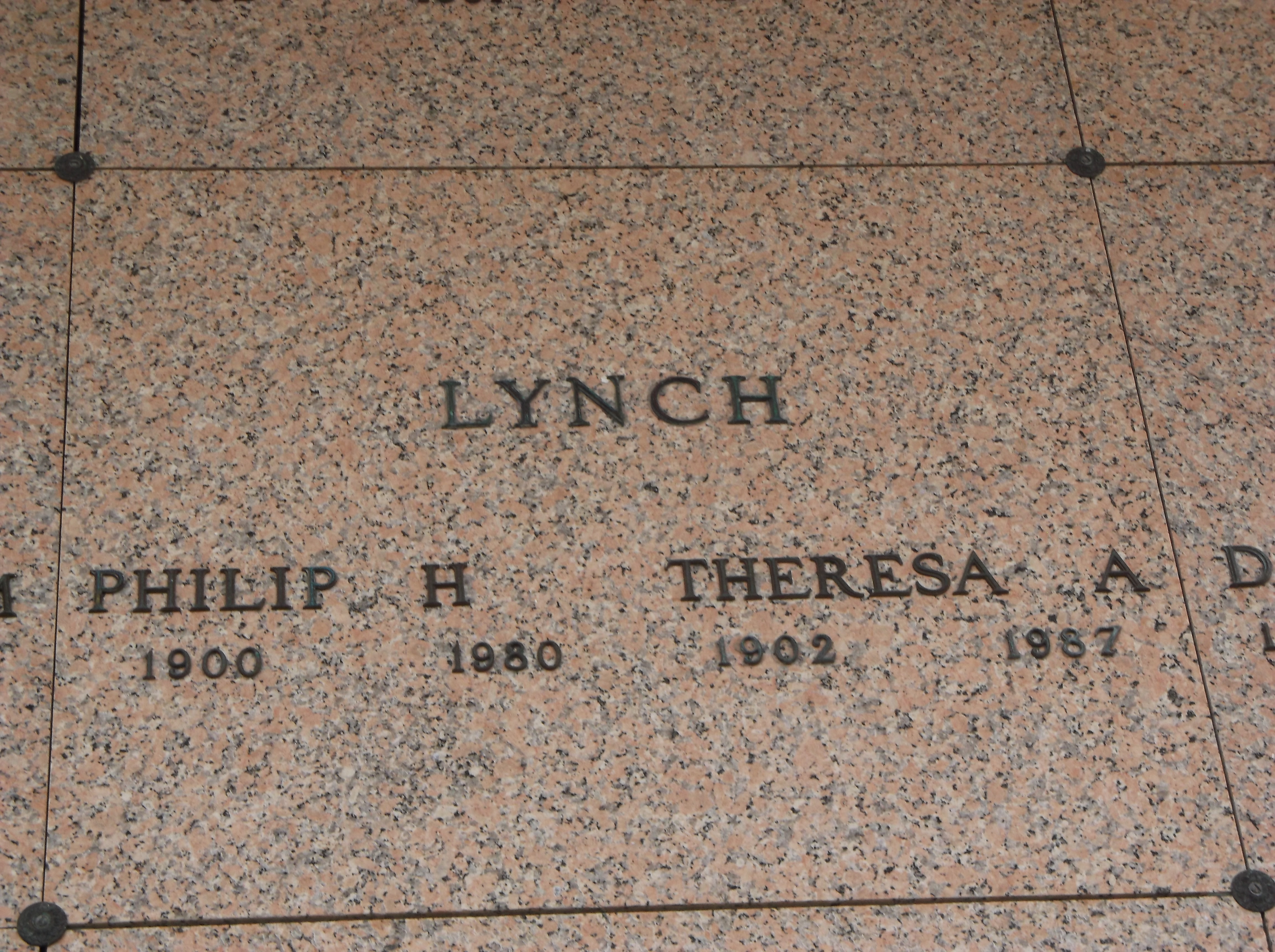 Philip H Lynch