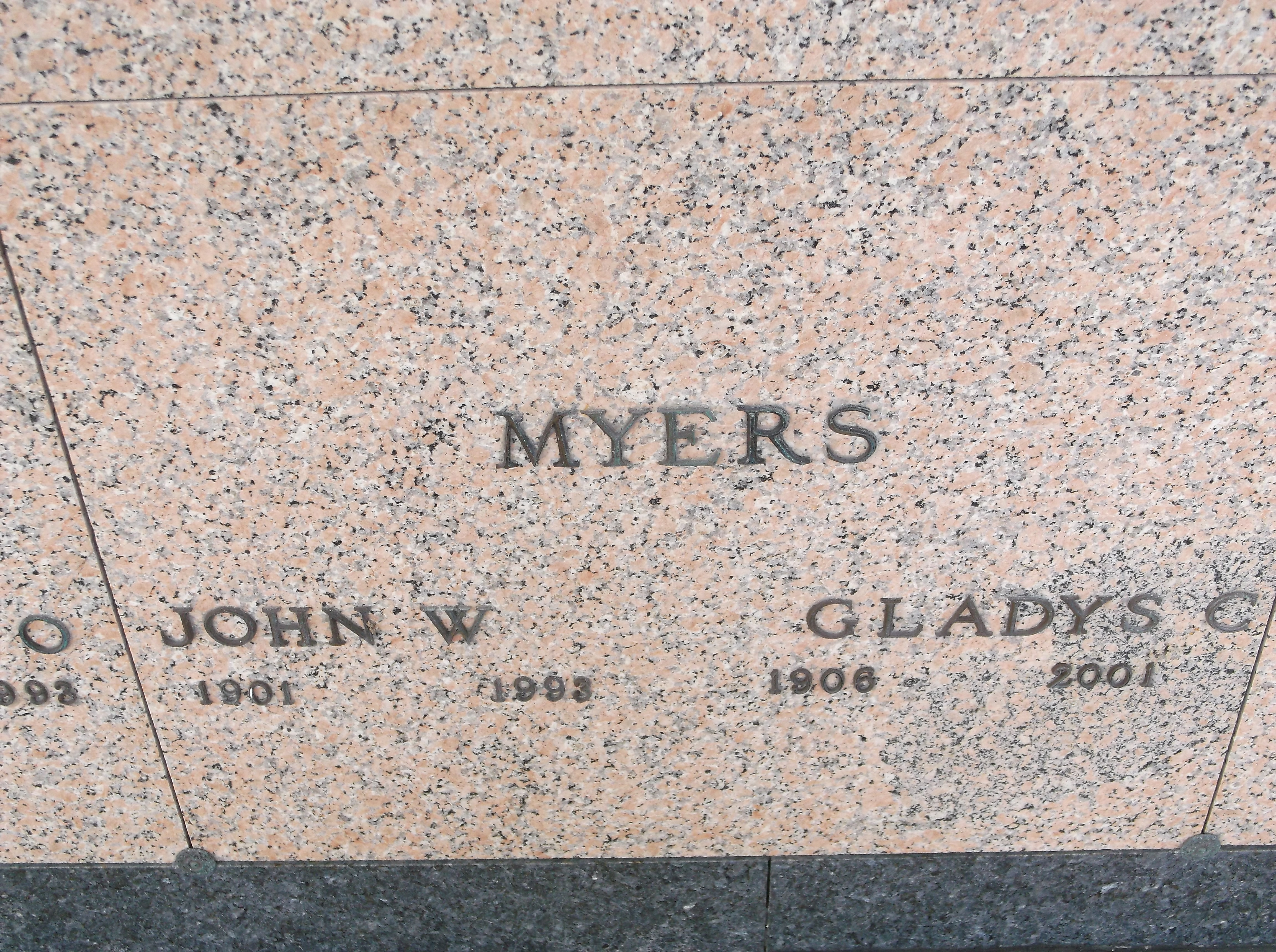 John W Myers