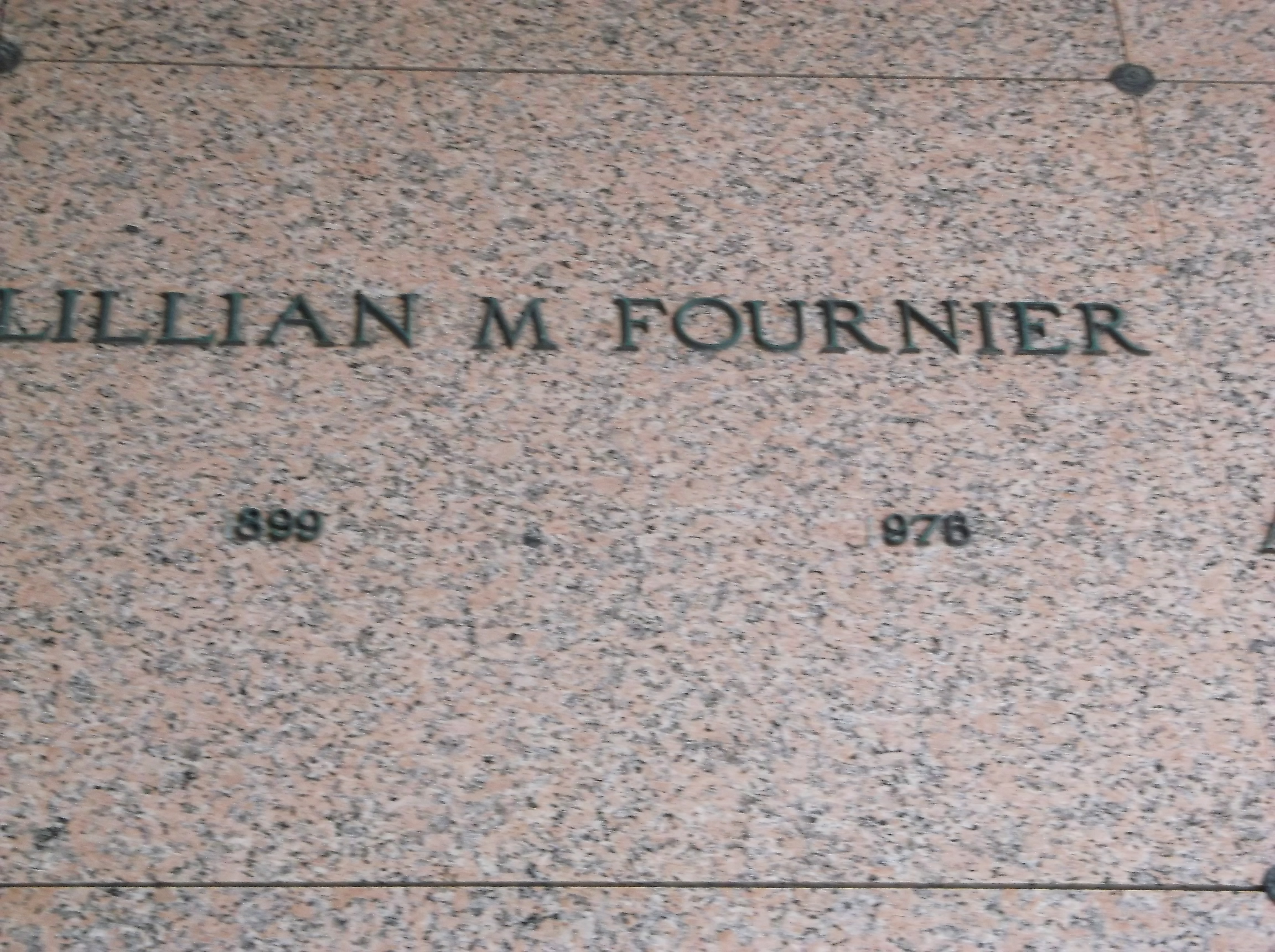 Lillian M Fournier