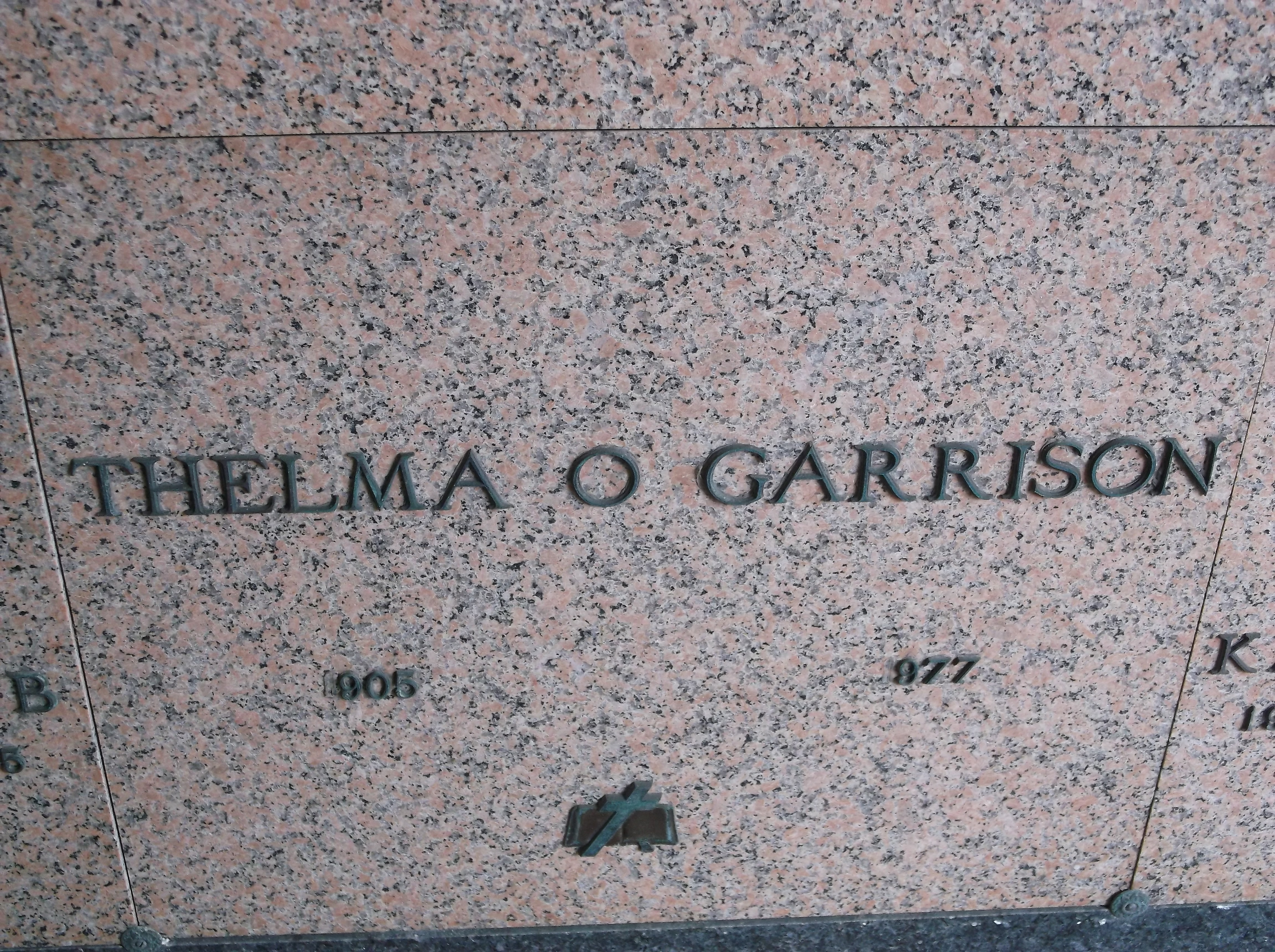 Thelma O Garrison
