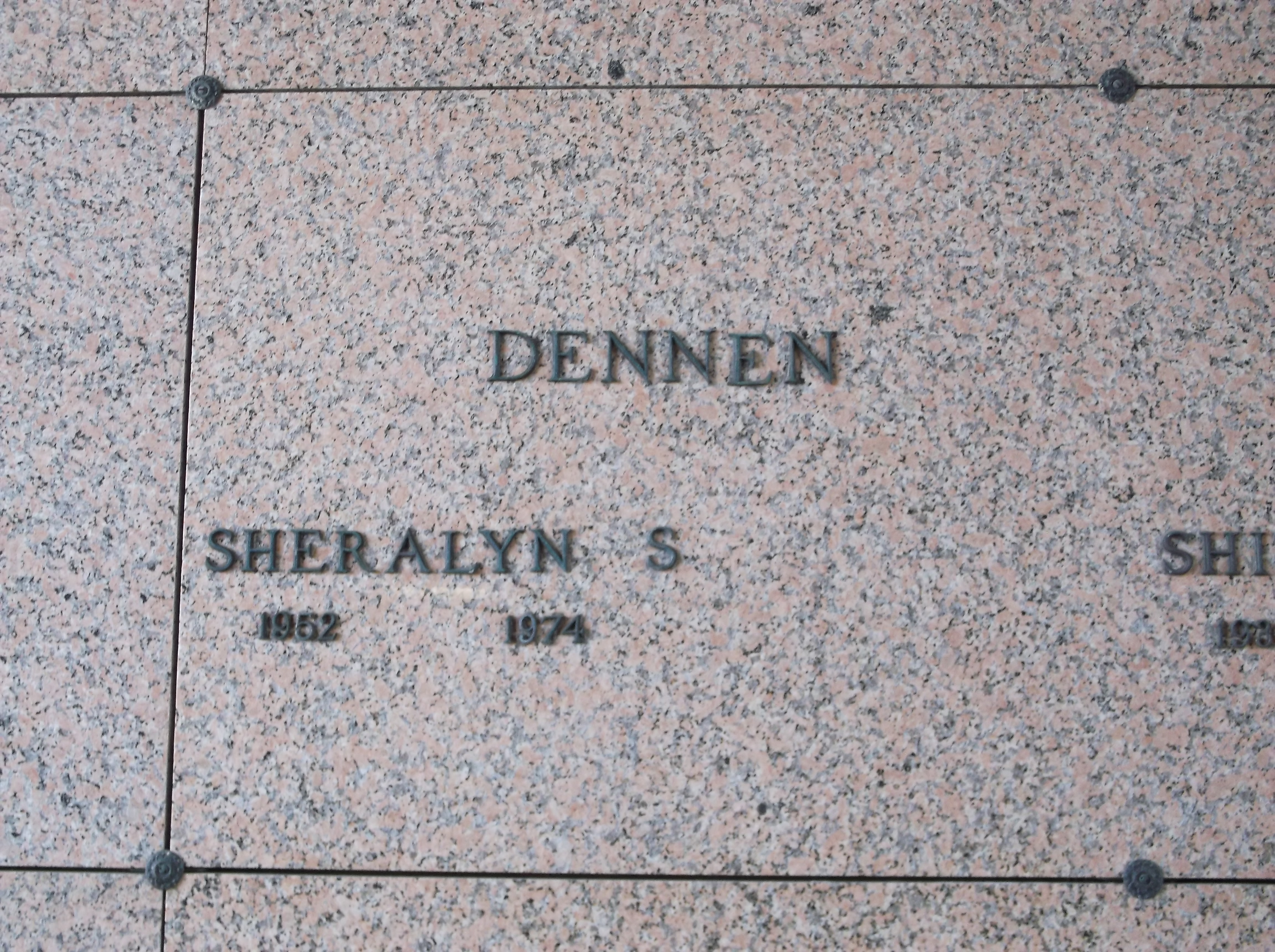 Sheralyn S Dennen