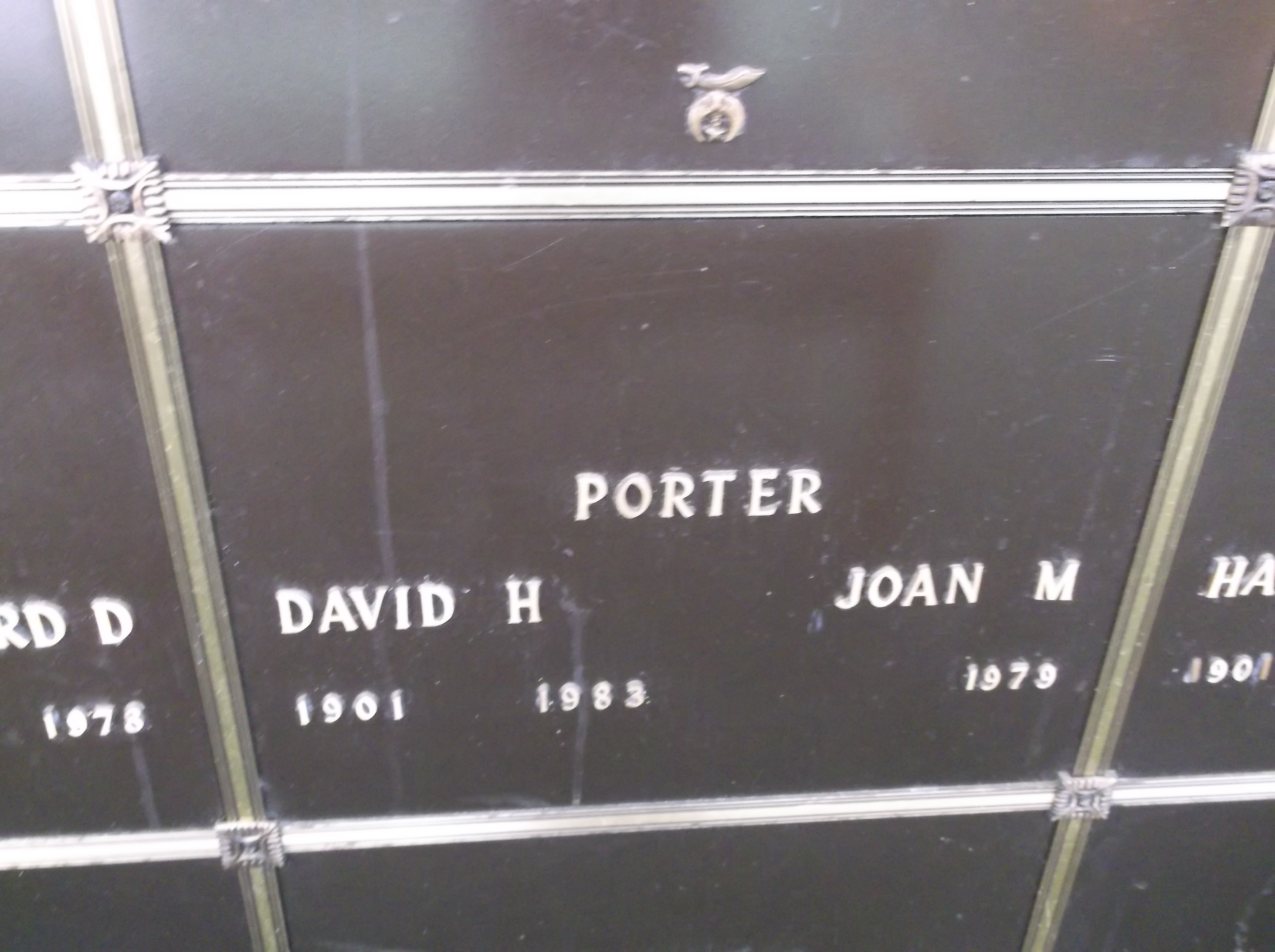 Joan M Porter