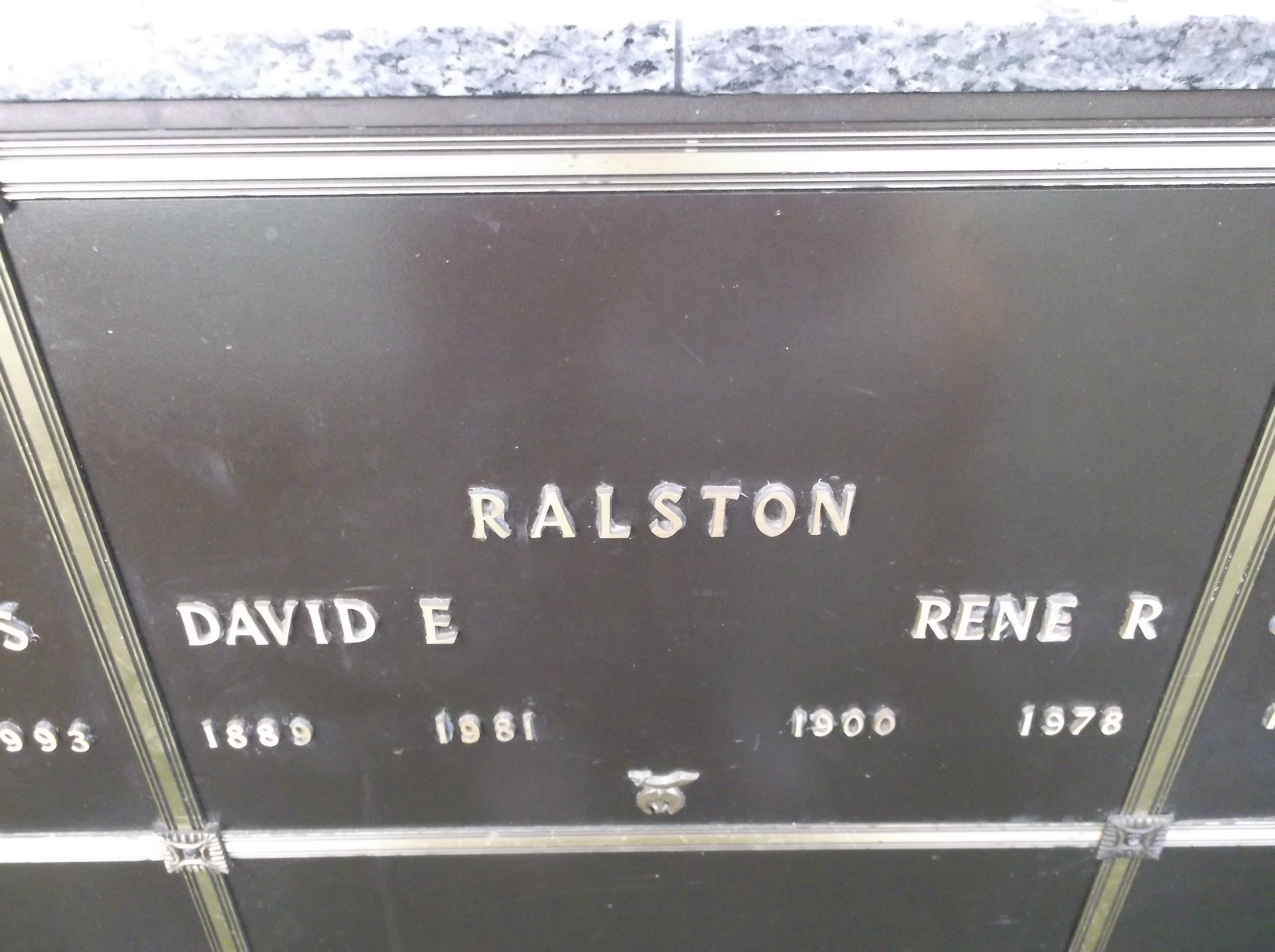 Rene R Ralston
