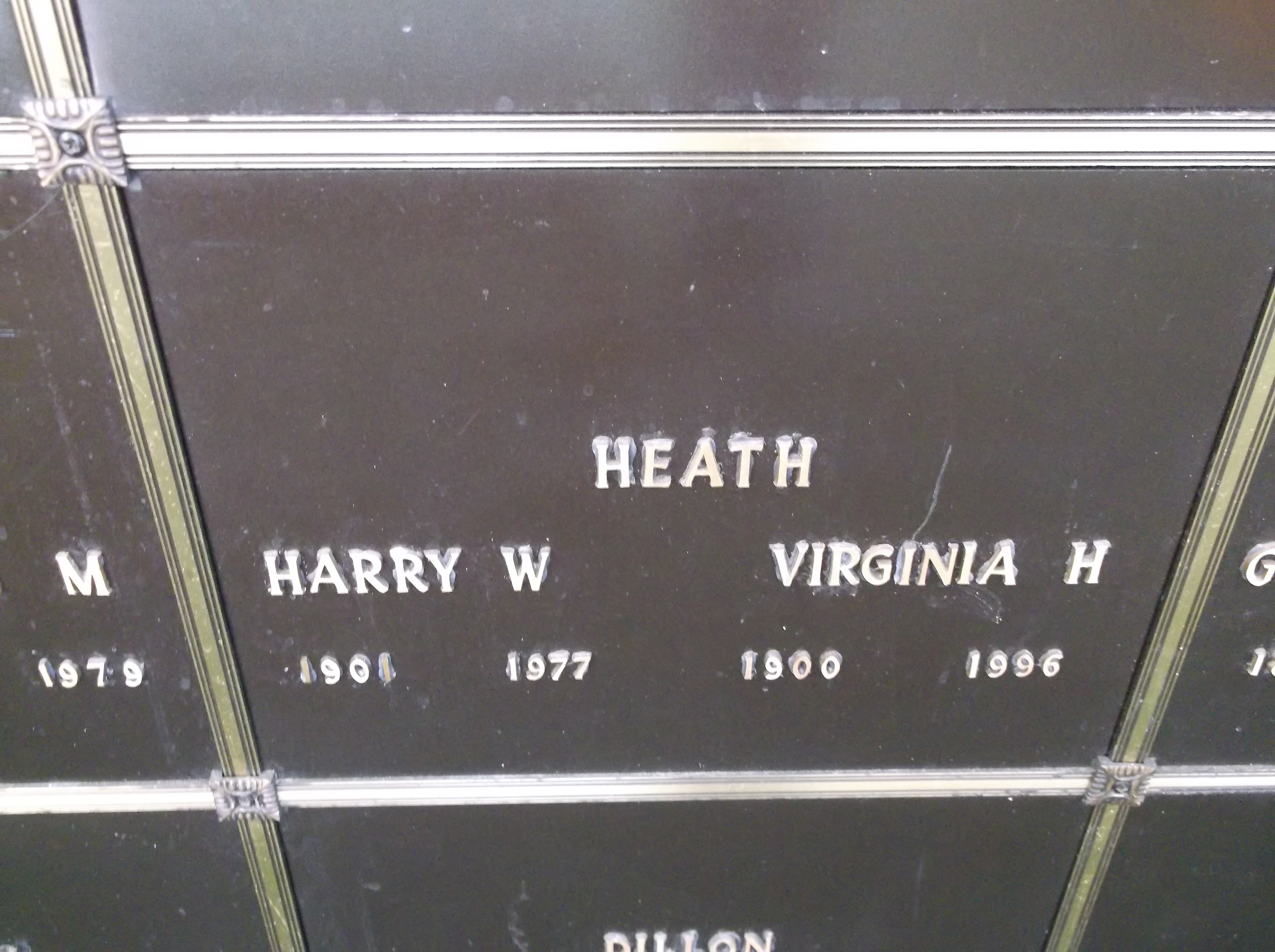 Harry W Heath