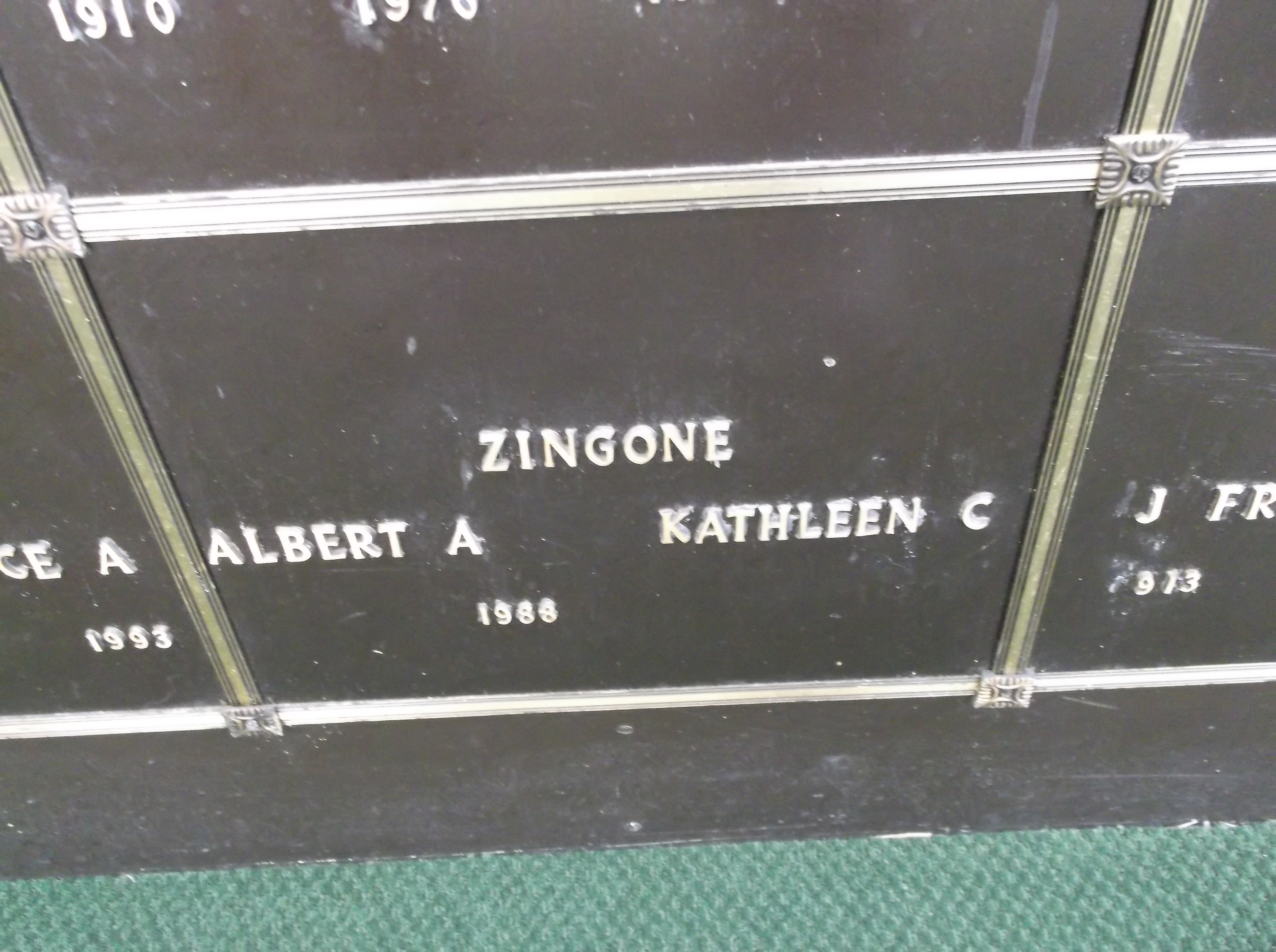 Albert A Zingone
