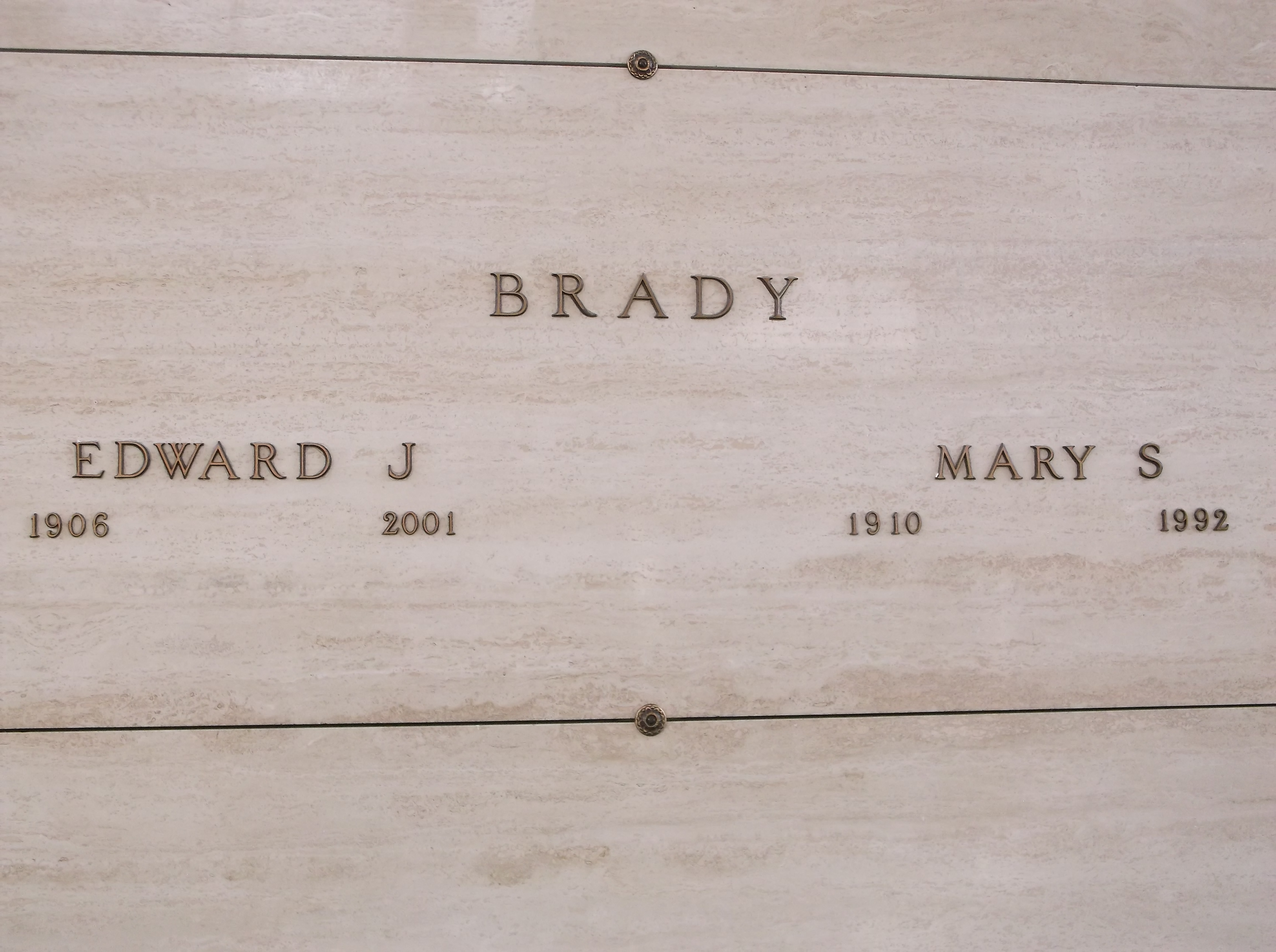 Mary S Brady